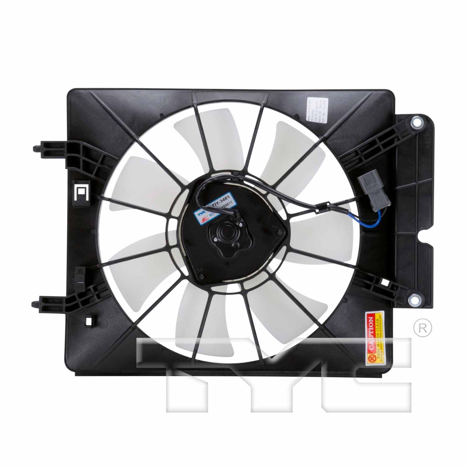 TYC A/C Condenser Fan Assembly