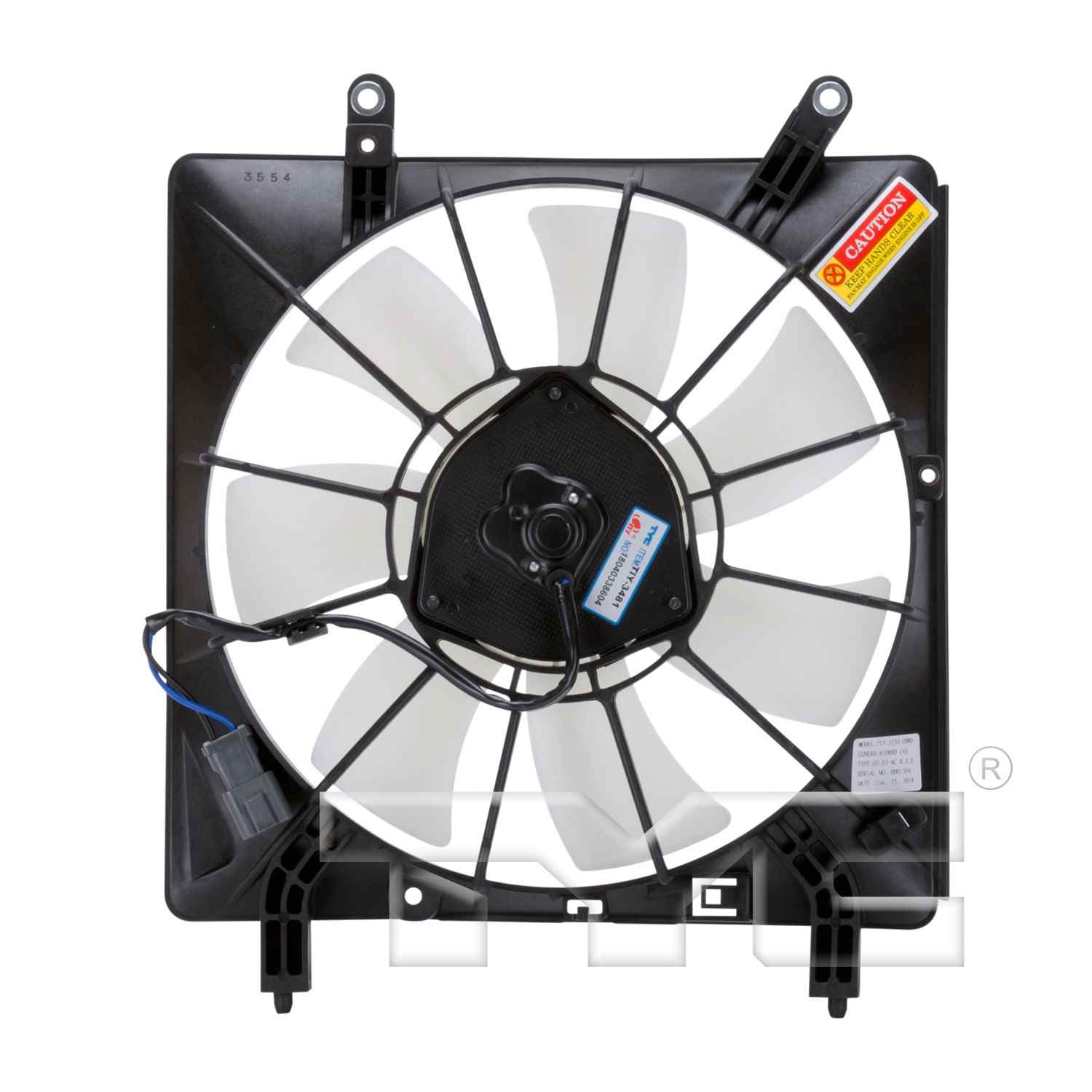 TYC A/C Condenser Fan Assembly