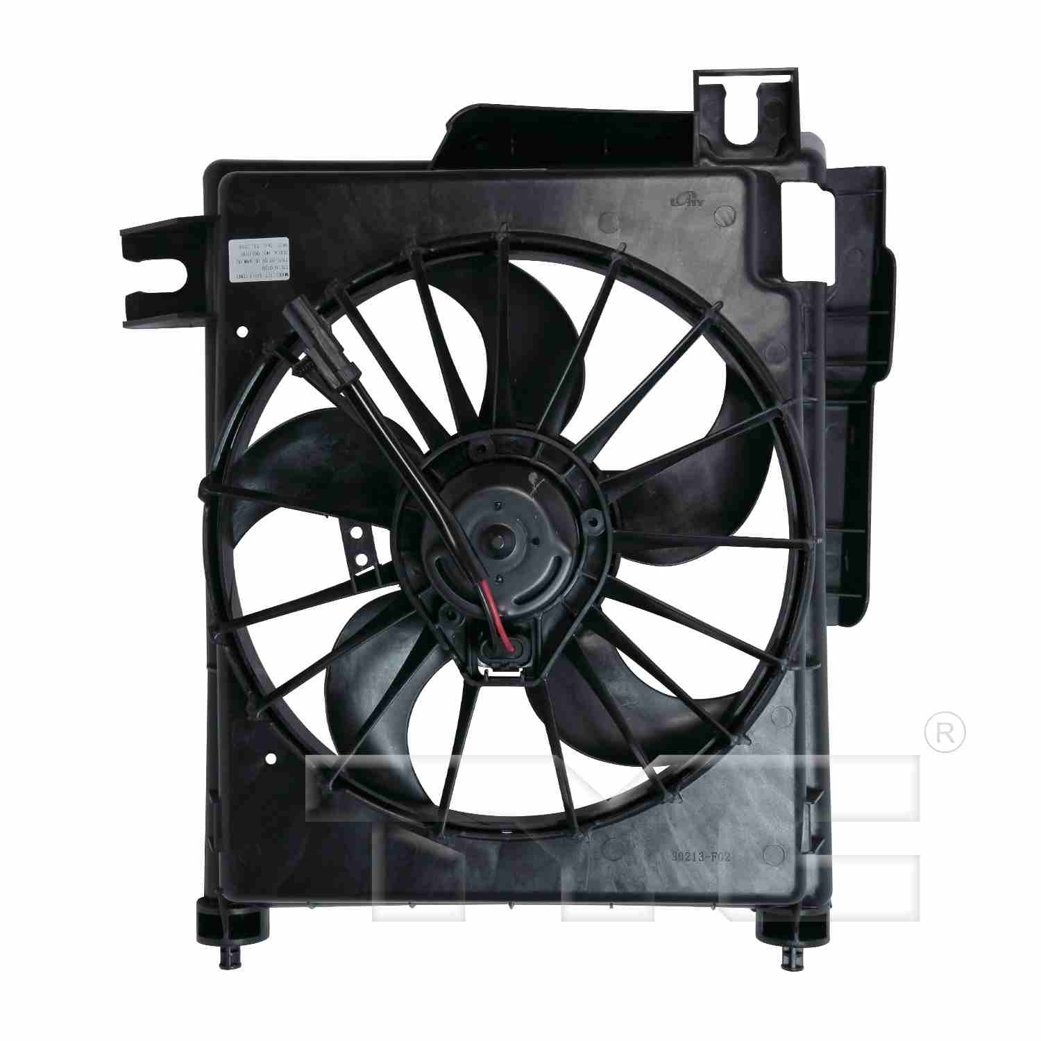 TYC A/C Condenser Fan Assembly 610730