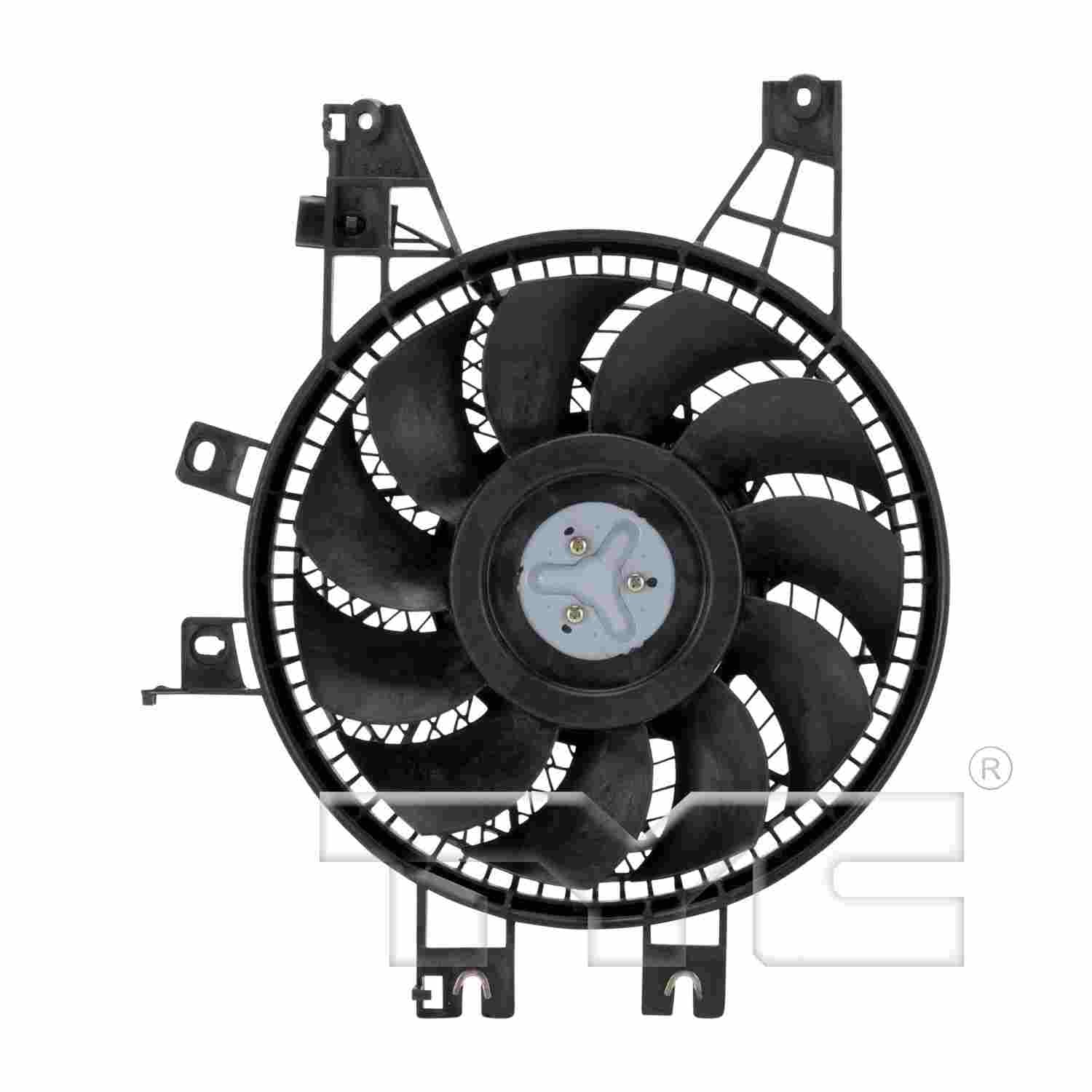 TYC A/C Condenser Fan Assembly