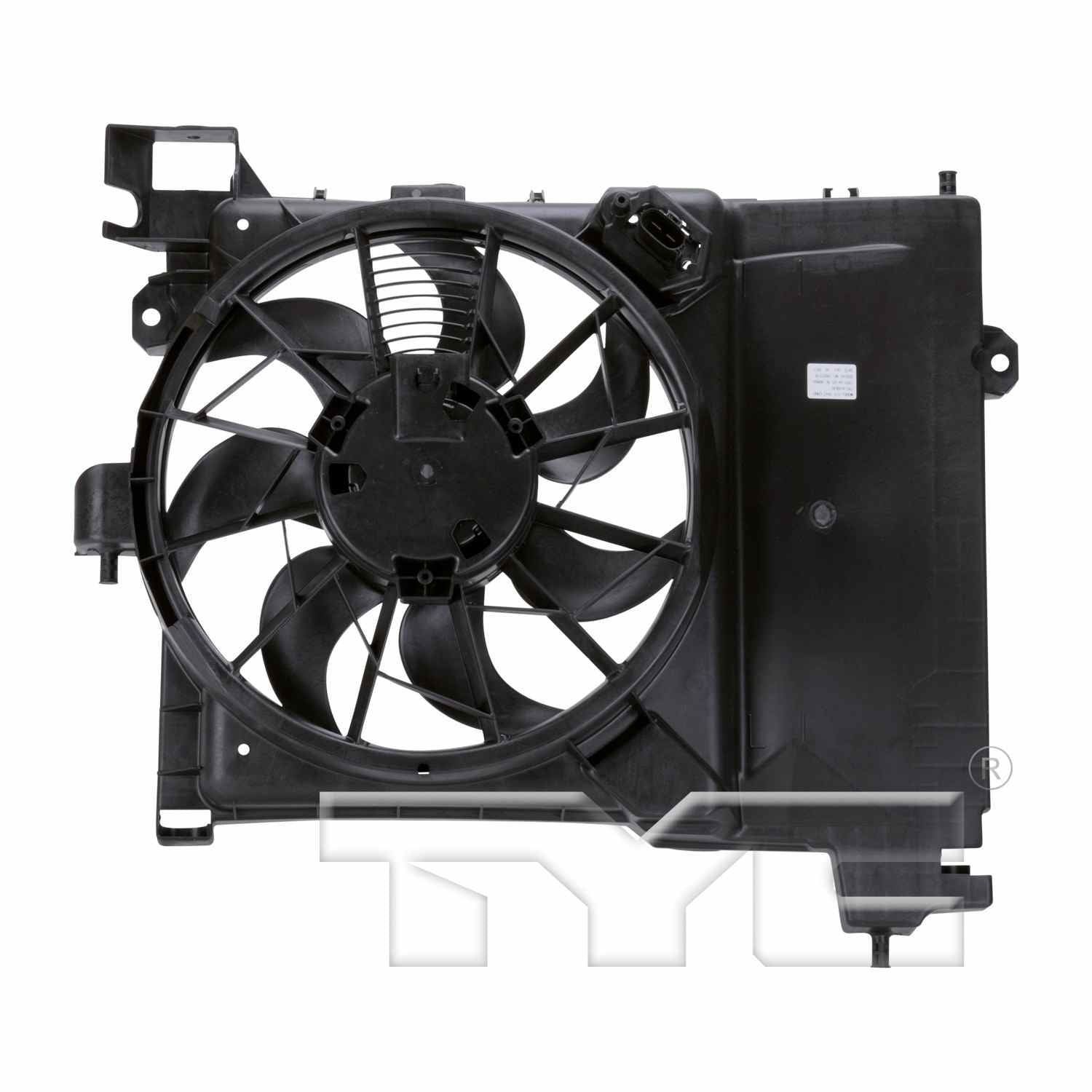 TYC A/C Condenser Fan Assembly 610830