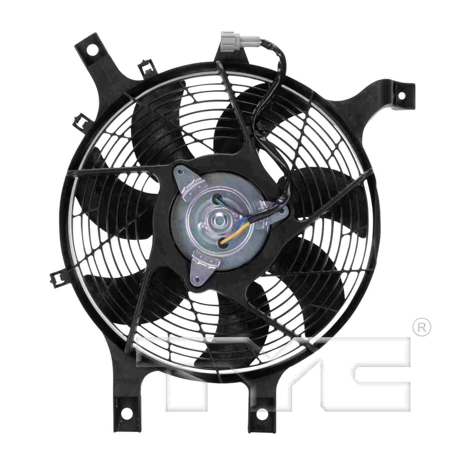 TYC A/C Condenser Fan Assembly 610860