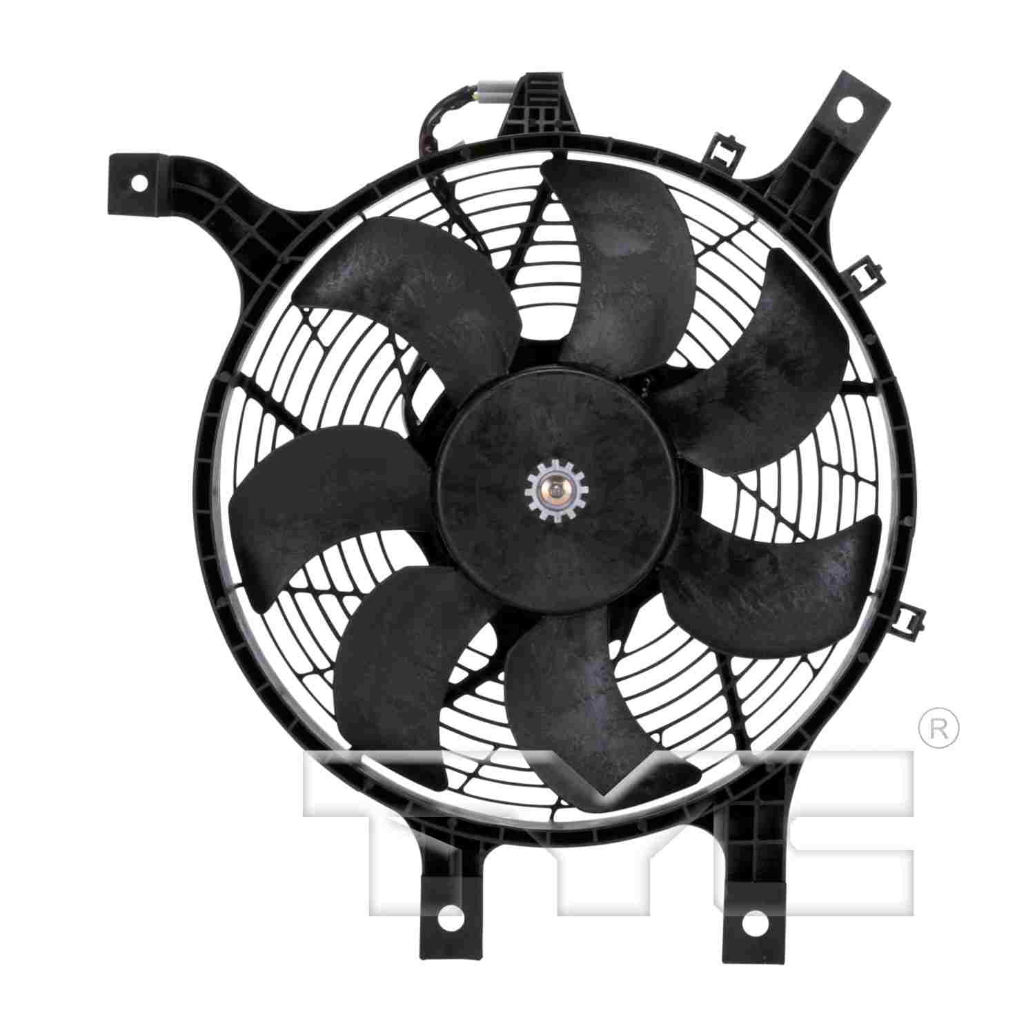 TYC A/C Condenser Fan Assembly 610860