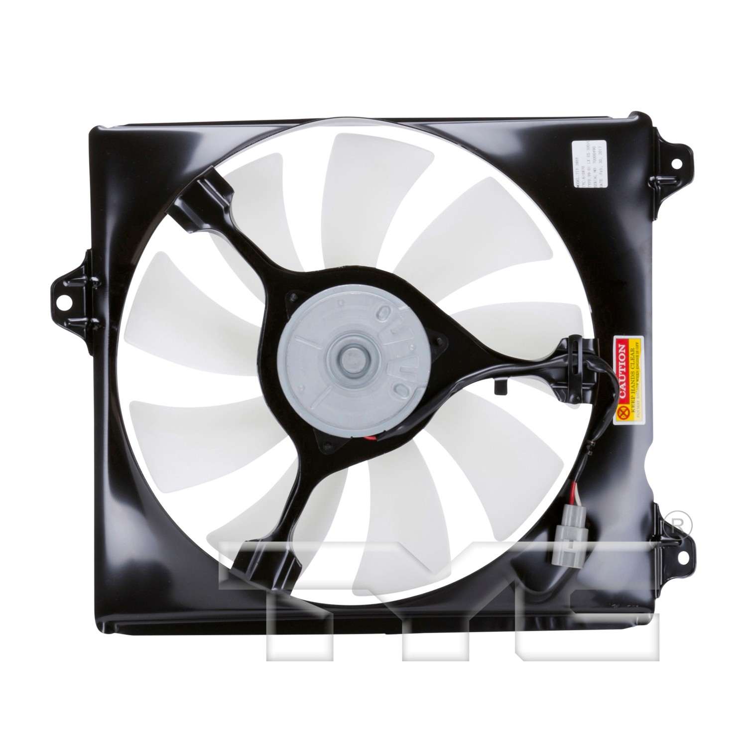 TYC A/C Condenser Fan Assembly 610870
