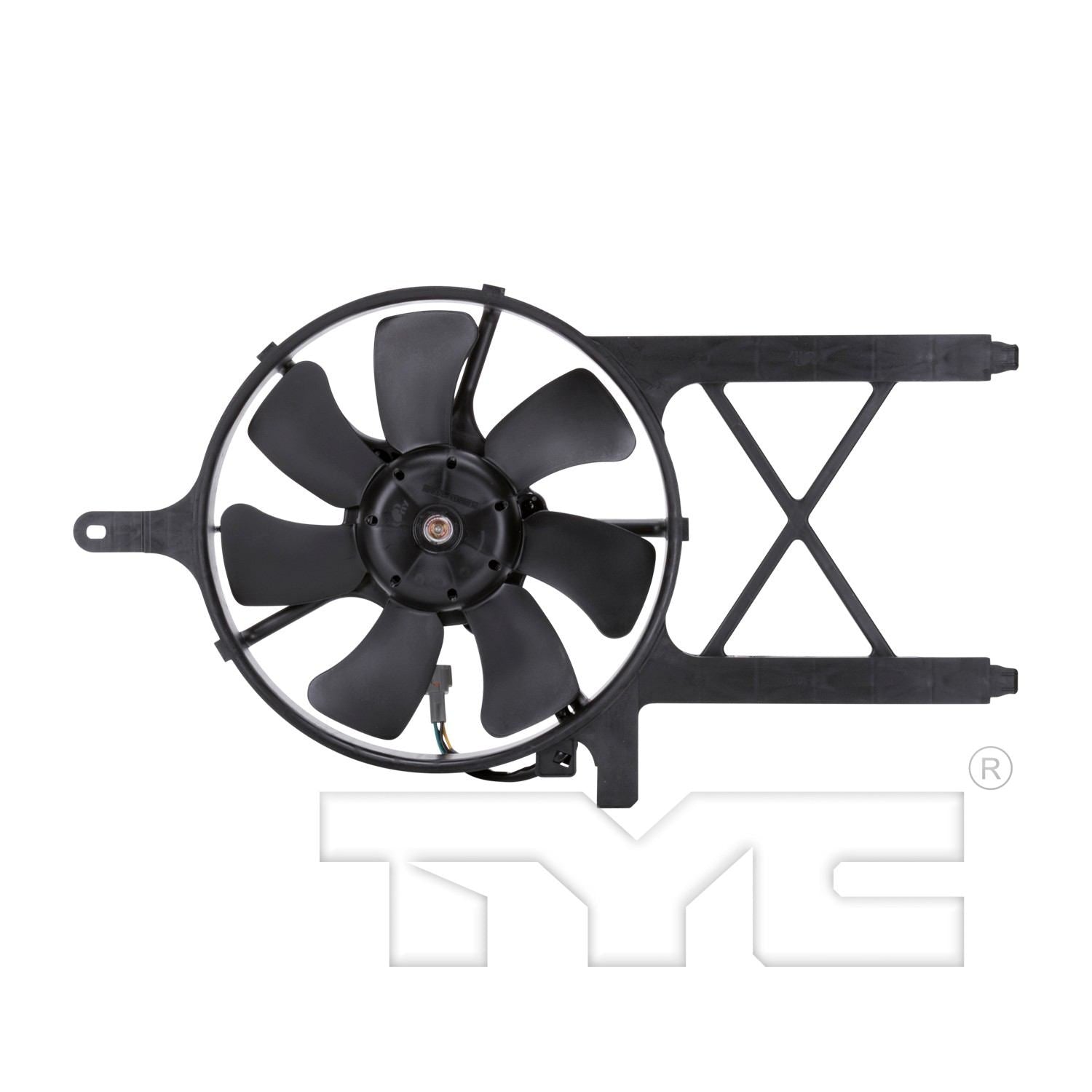 TYC A/C Condenser Fan Assembly