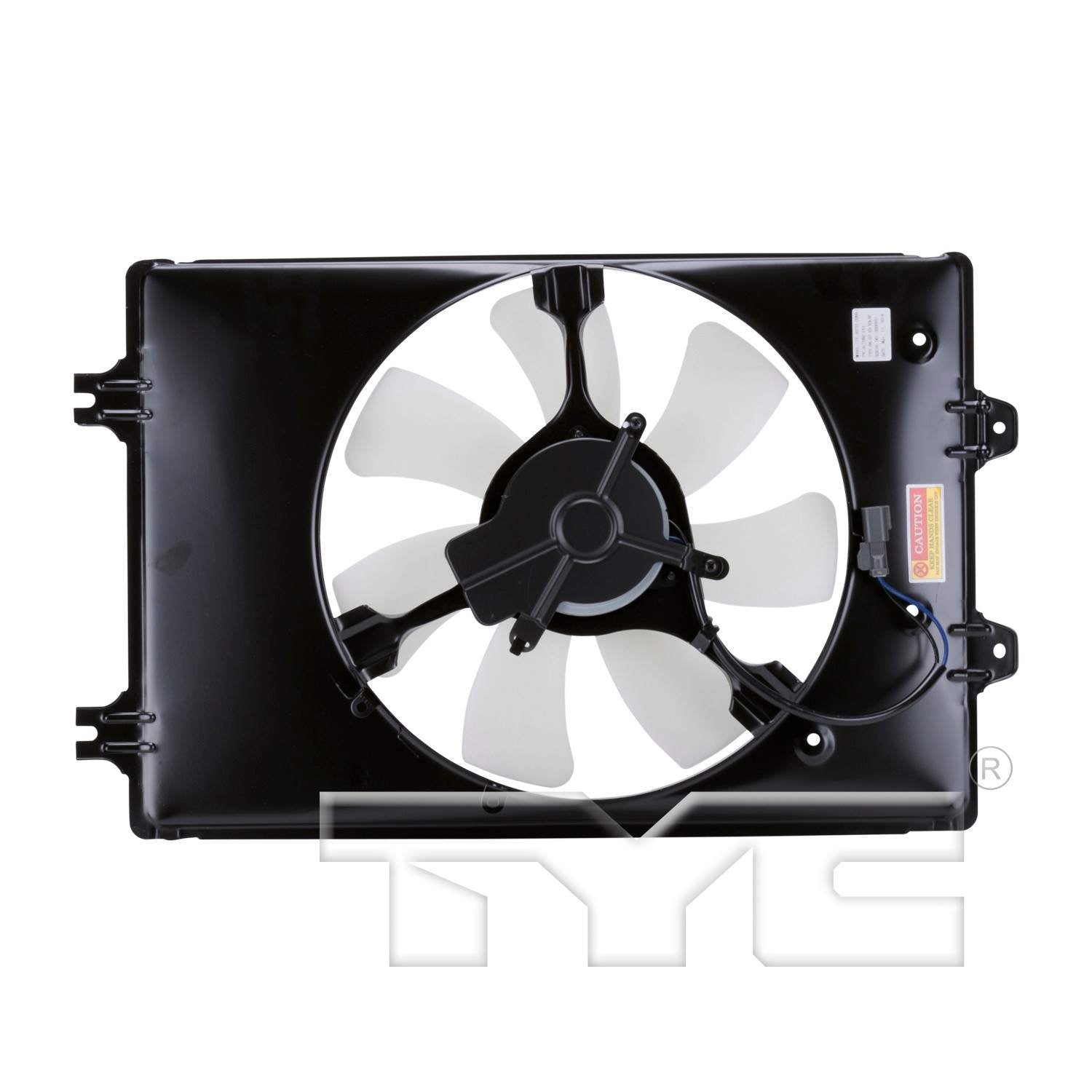 TYC A/C Condenser Fan Assembly 611060