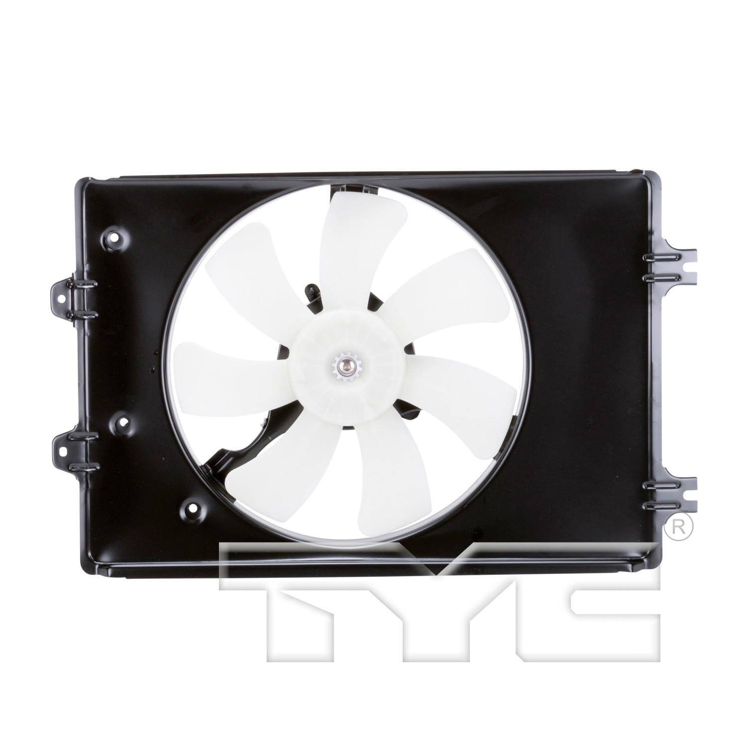 TYC A/C Condenser Fan Assembly 611060