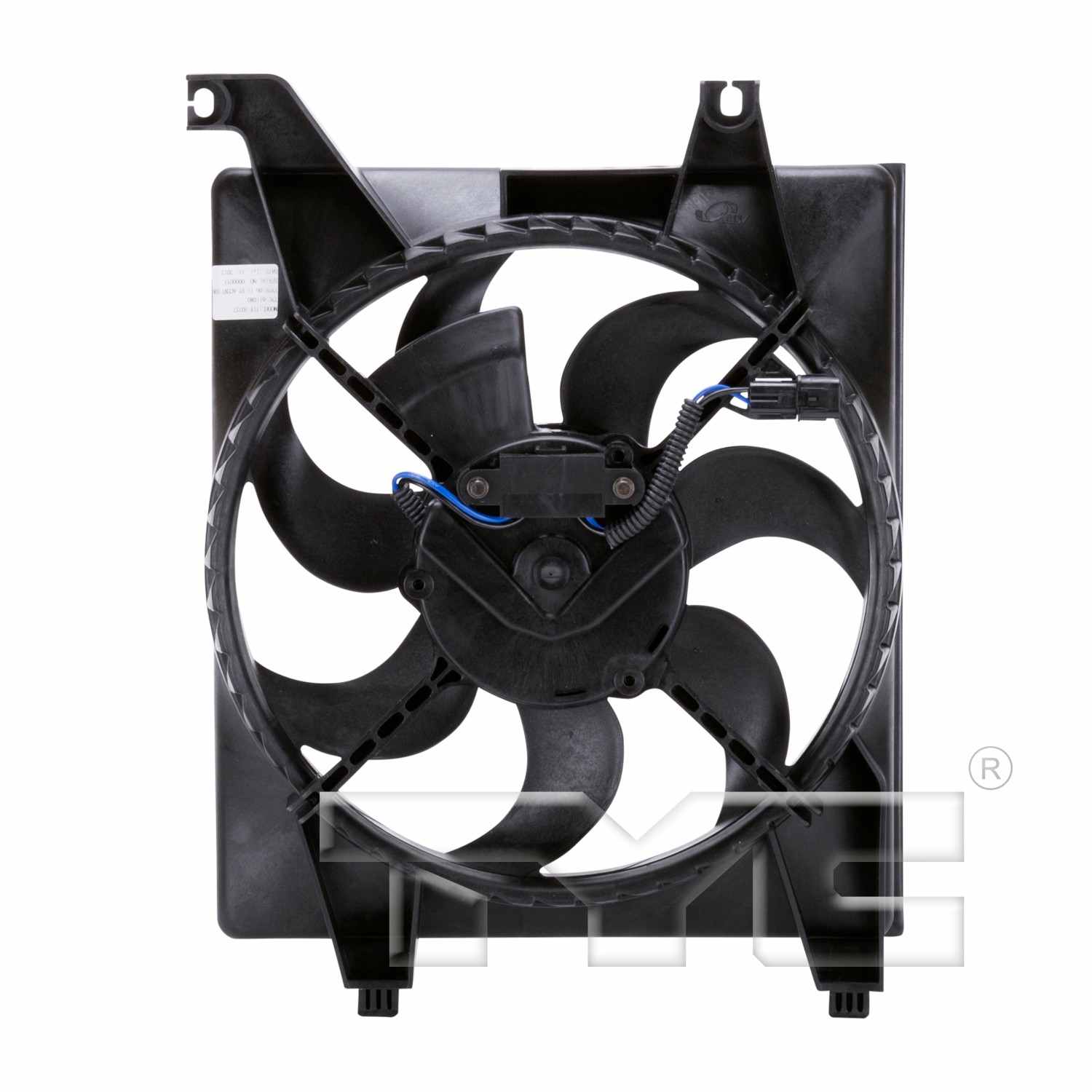 TYC A/C Condenser Fan Assembly 611080