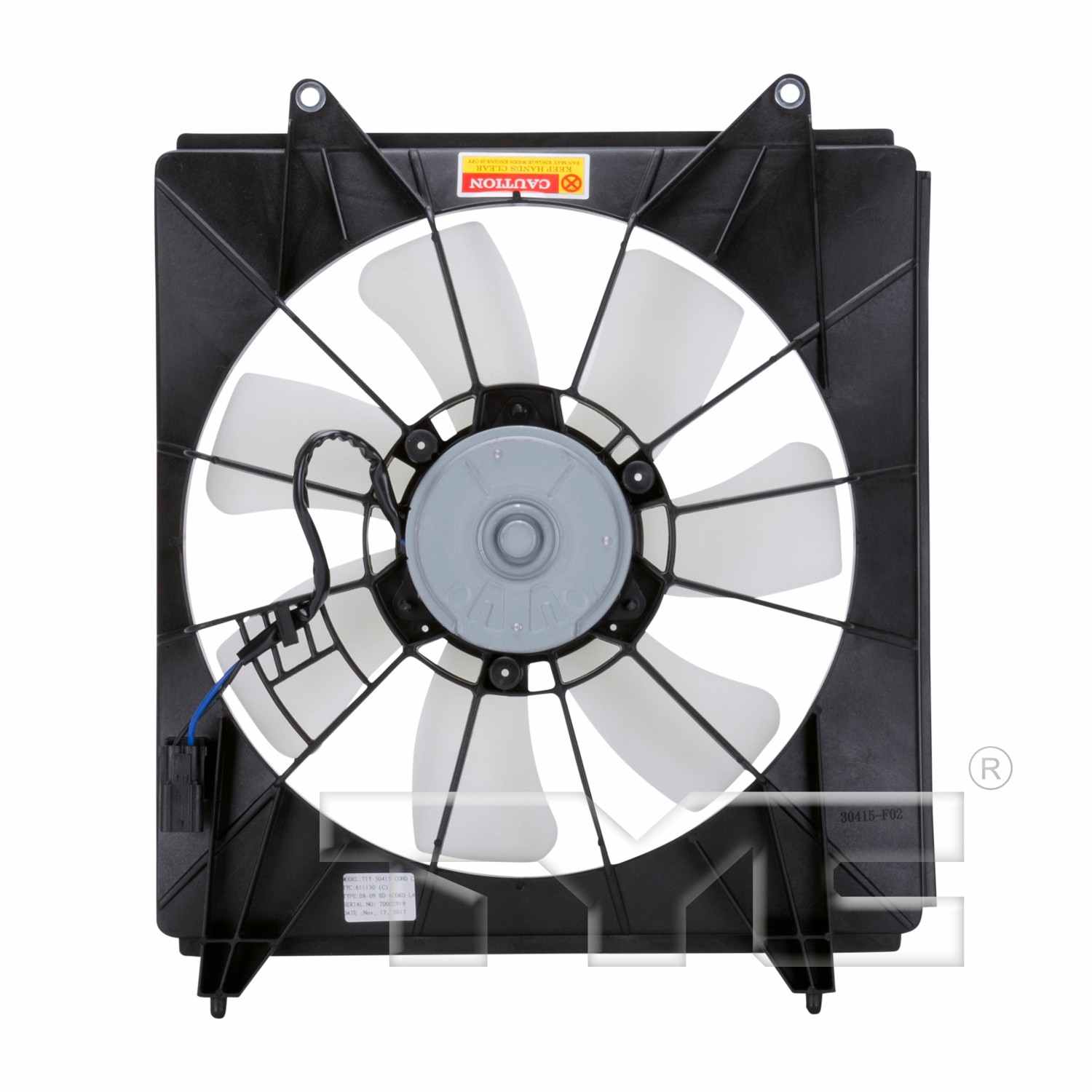 TYC A/C Condenser Fan Assembly