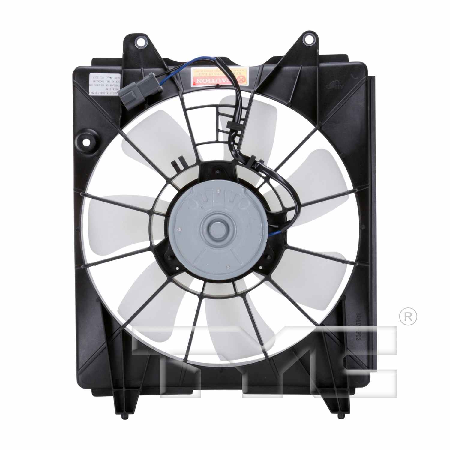 TYC A/C Condenser Fan Assembly 611140