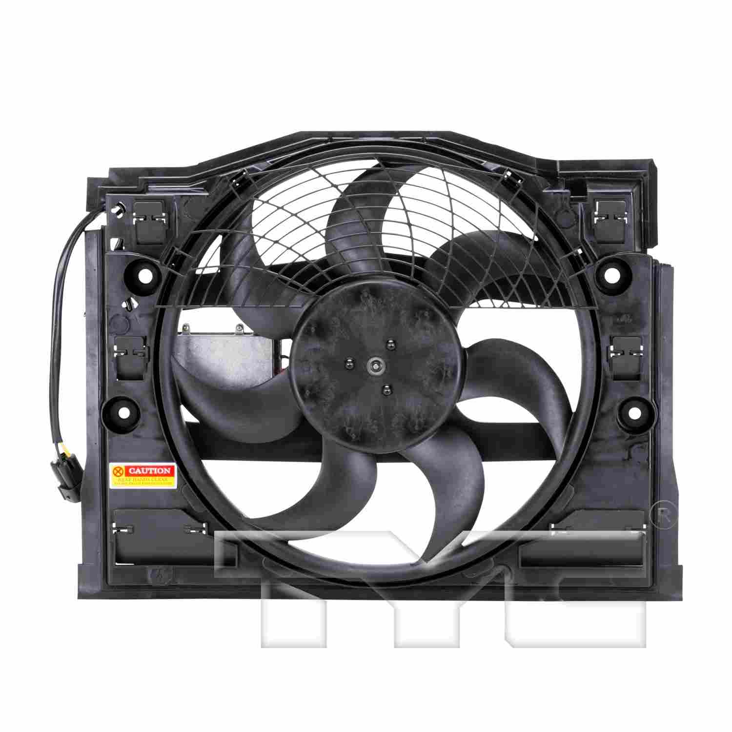 TYC A/C Condenser Fan Assembly 611190