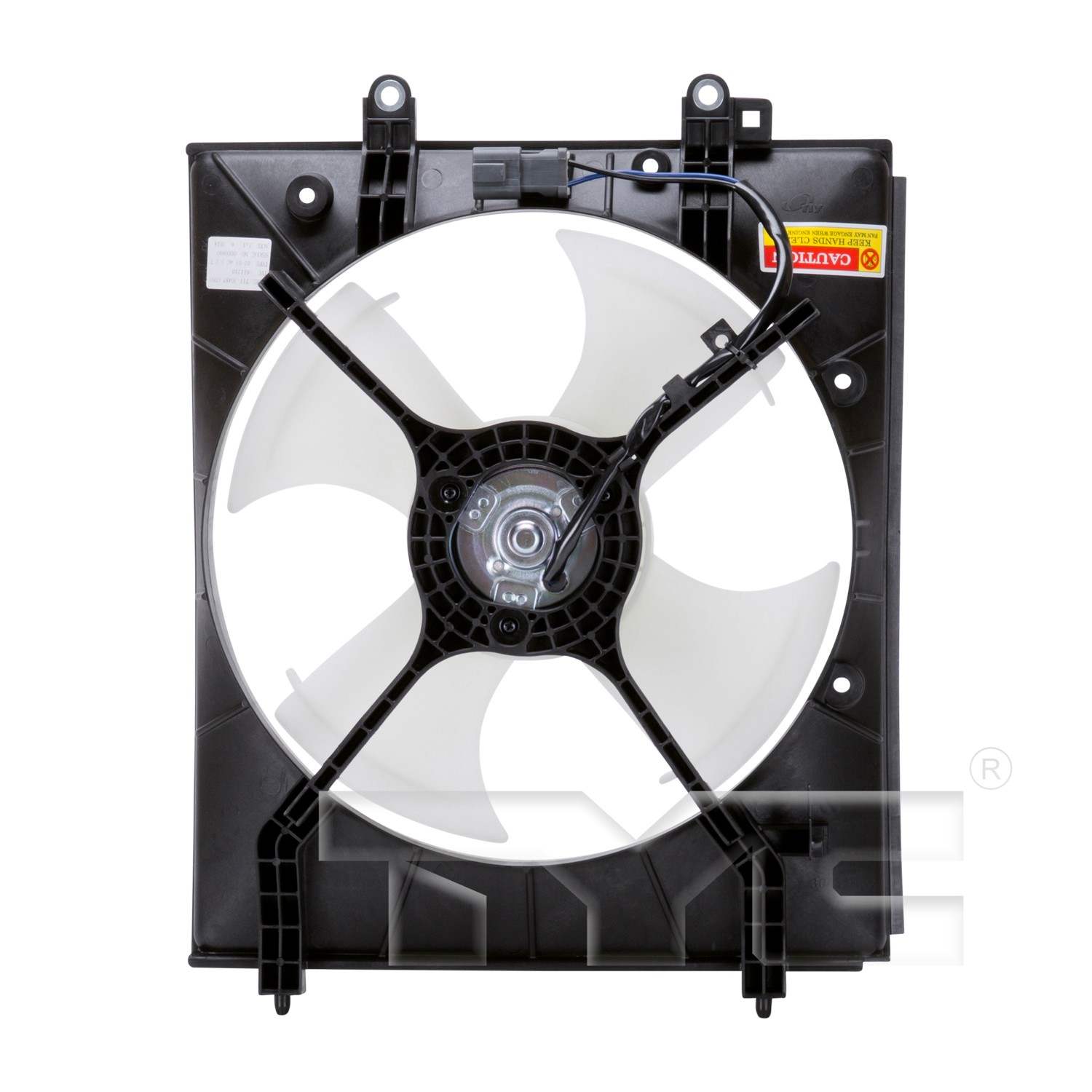 TYC A/C Condenser Fan Assembly 611210