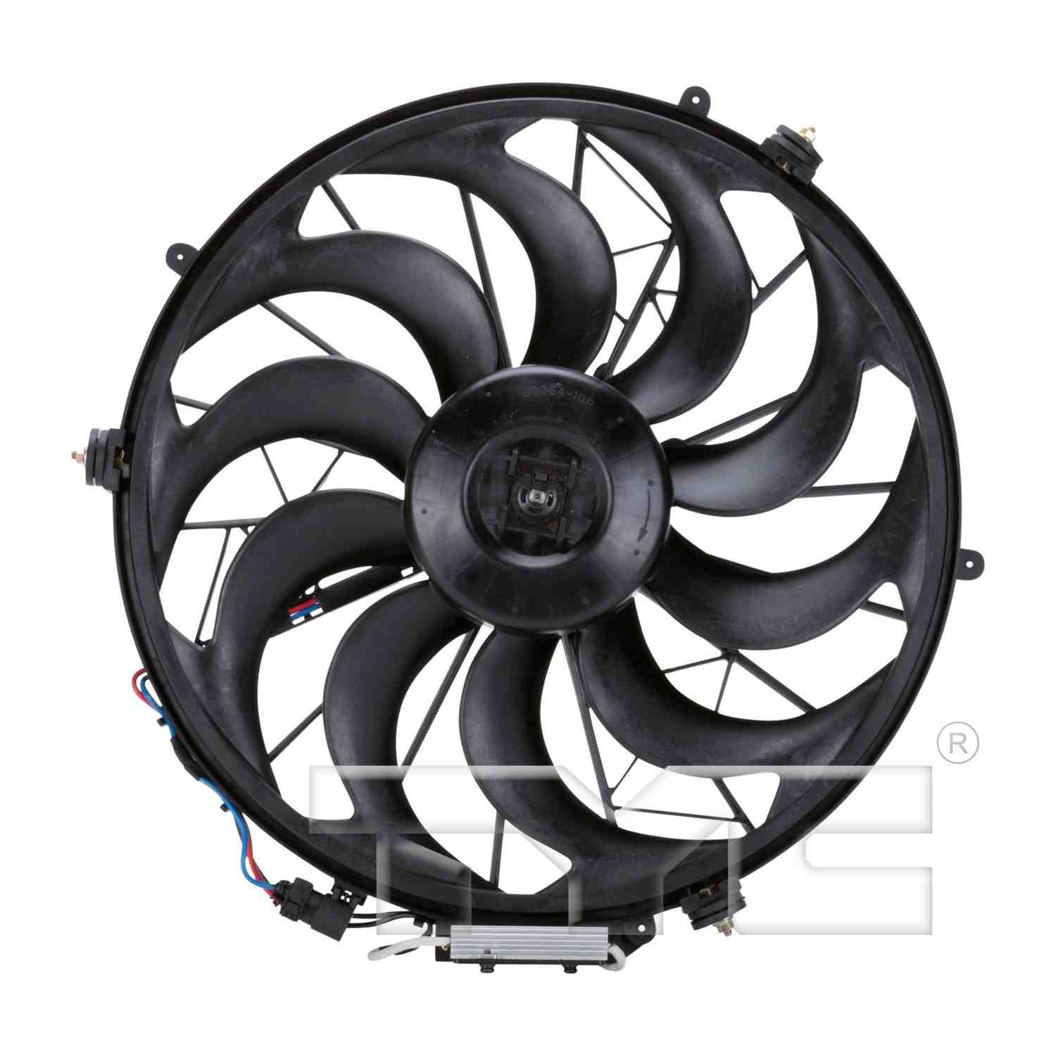 TYC A/C Condenser Fan Assembly 611230