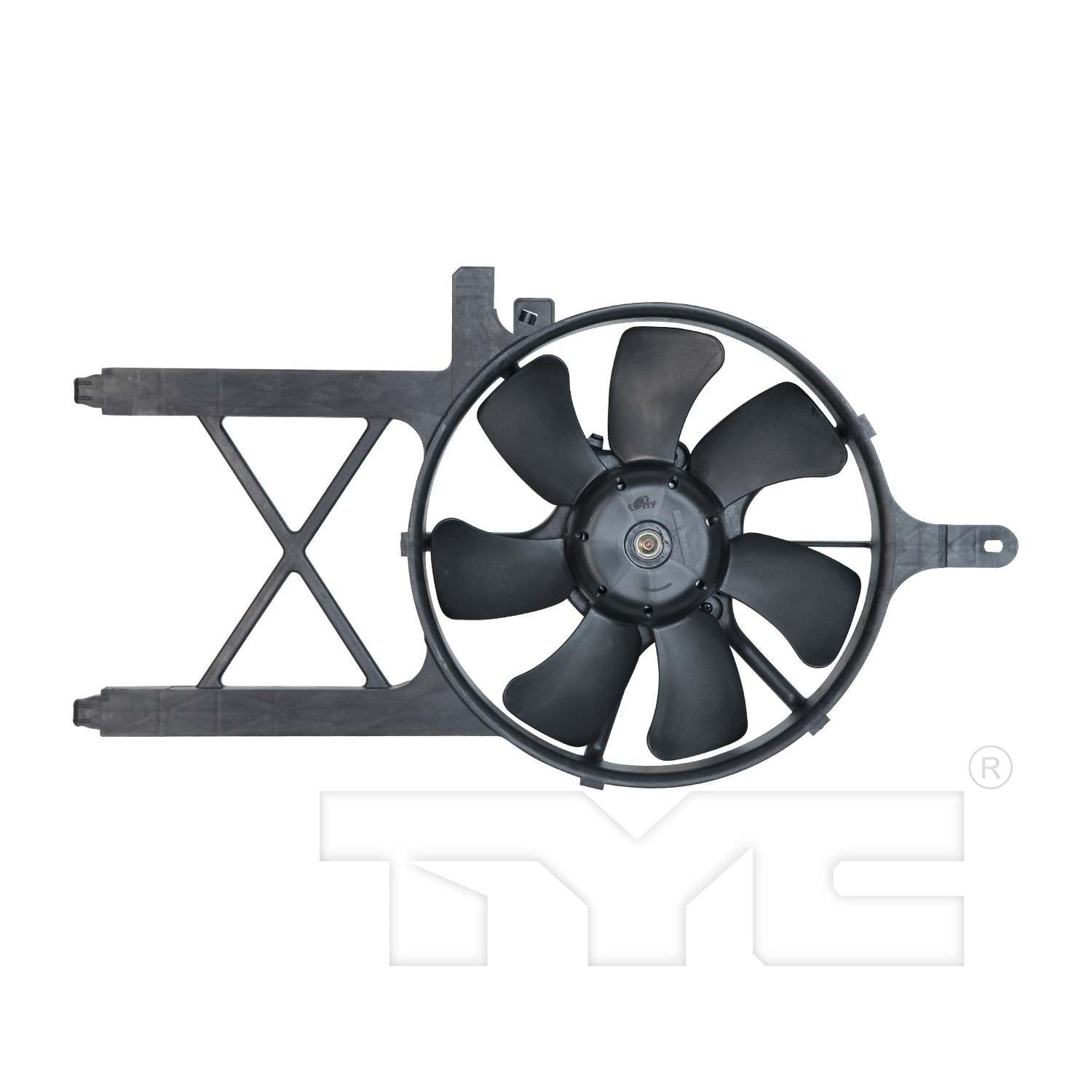 TYC A/C Condenser Fan Assembly
