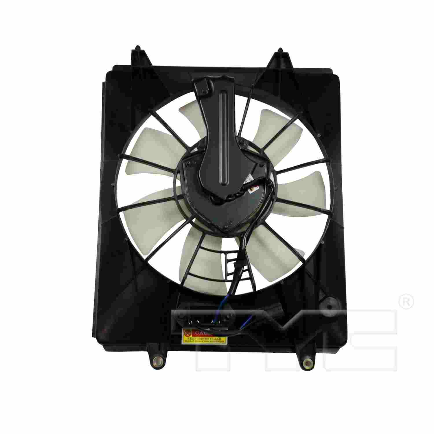 TYC A/C Condenser Fan Assembly