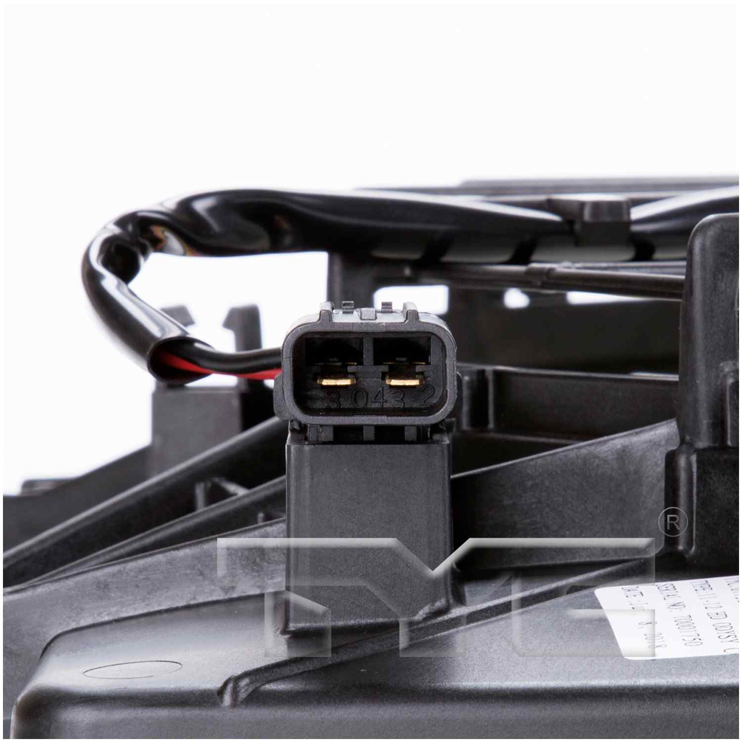 TYC A/C Condenser Fan Assembly 611360