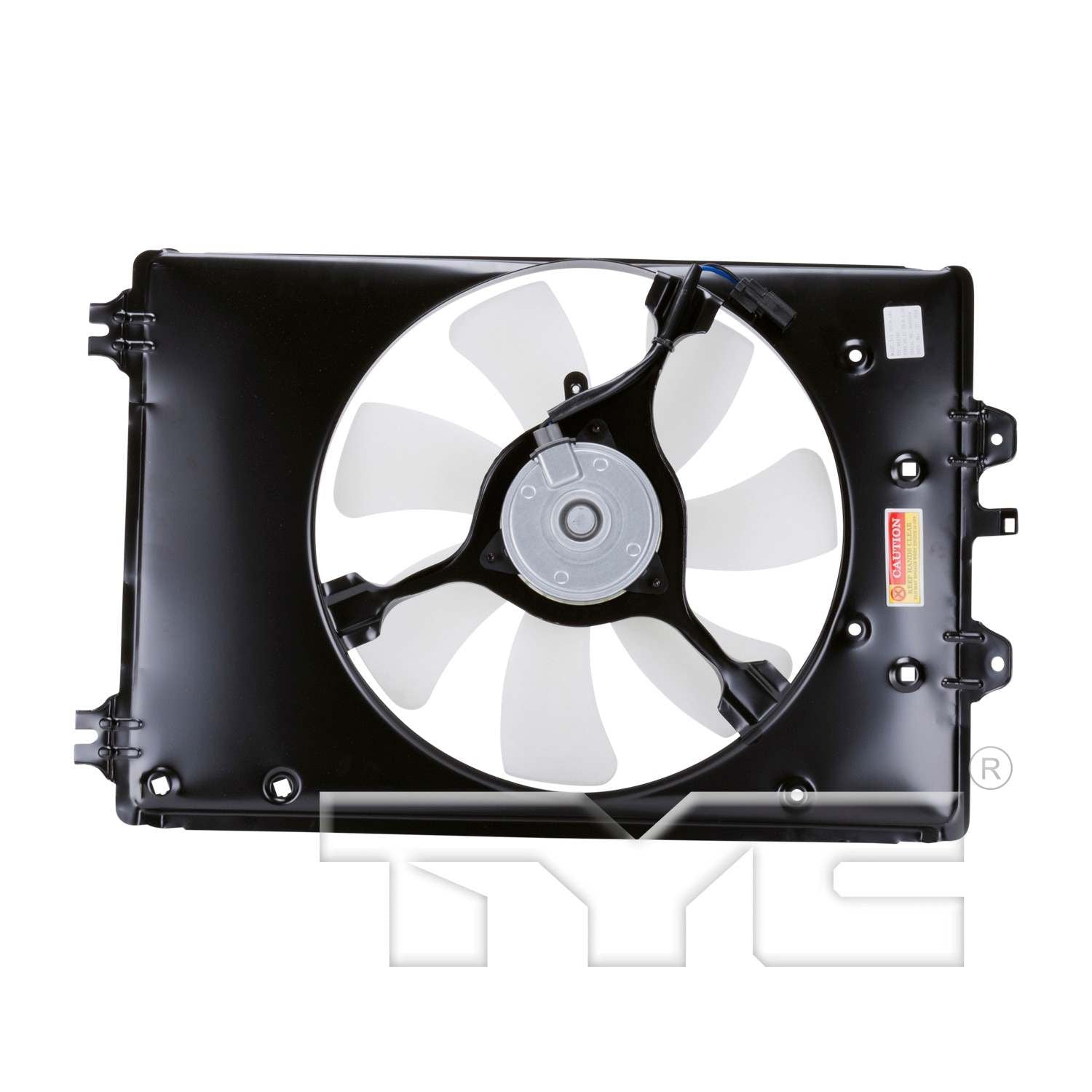TYC A/C Condenser Fan Assembly 611380