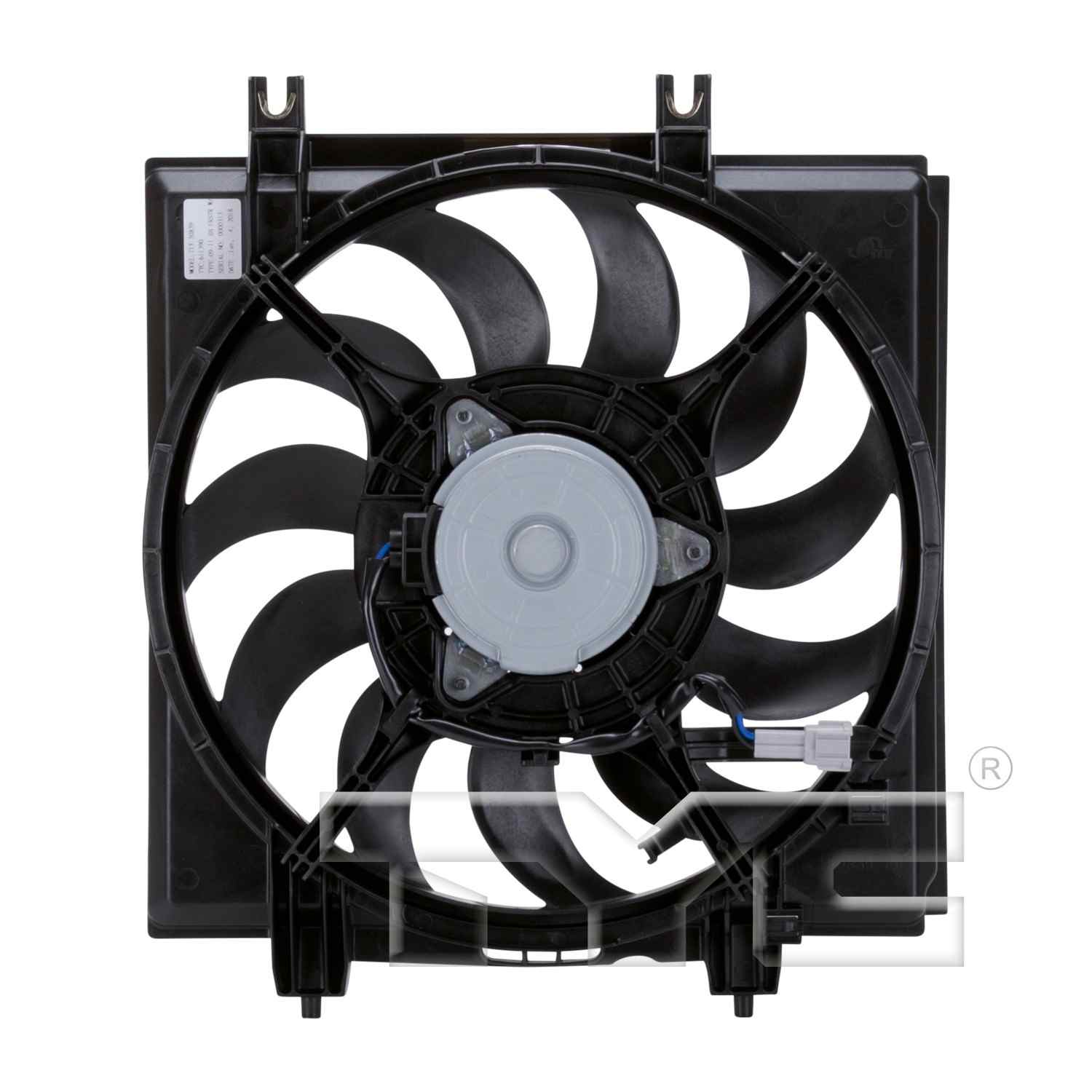 TYC A/C Condenser Fan Assembly 611390