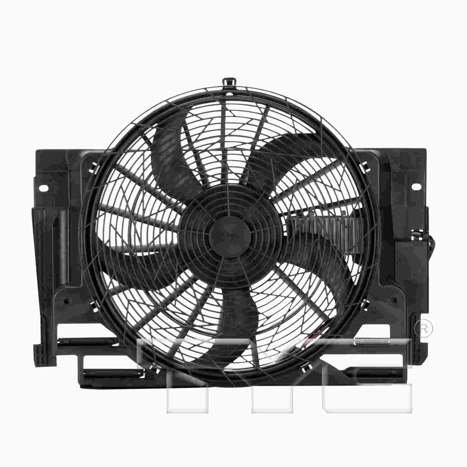 TYC A/C Condenser Fan Assembly 611400