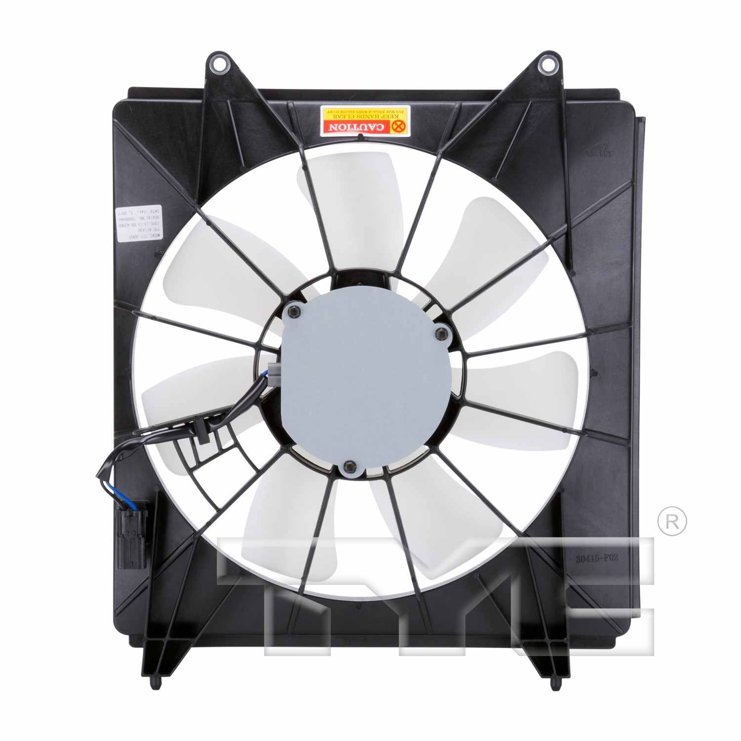 TYC A/C Condenser Fan Assembly 611430