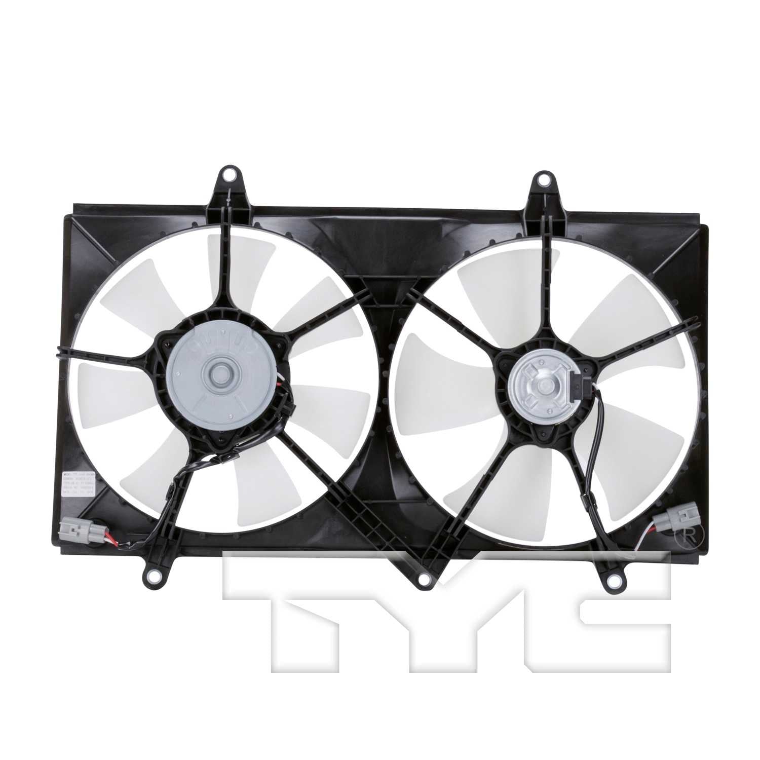 TYC Dual Radiator and Condenser Fan Assembly 620010