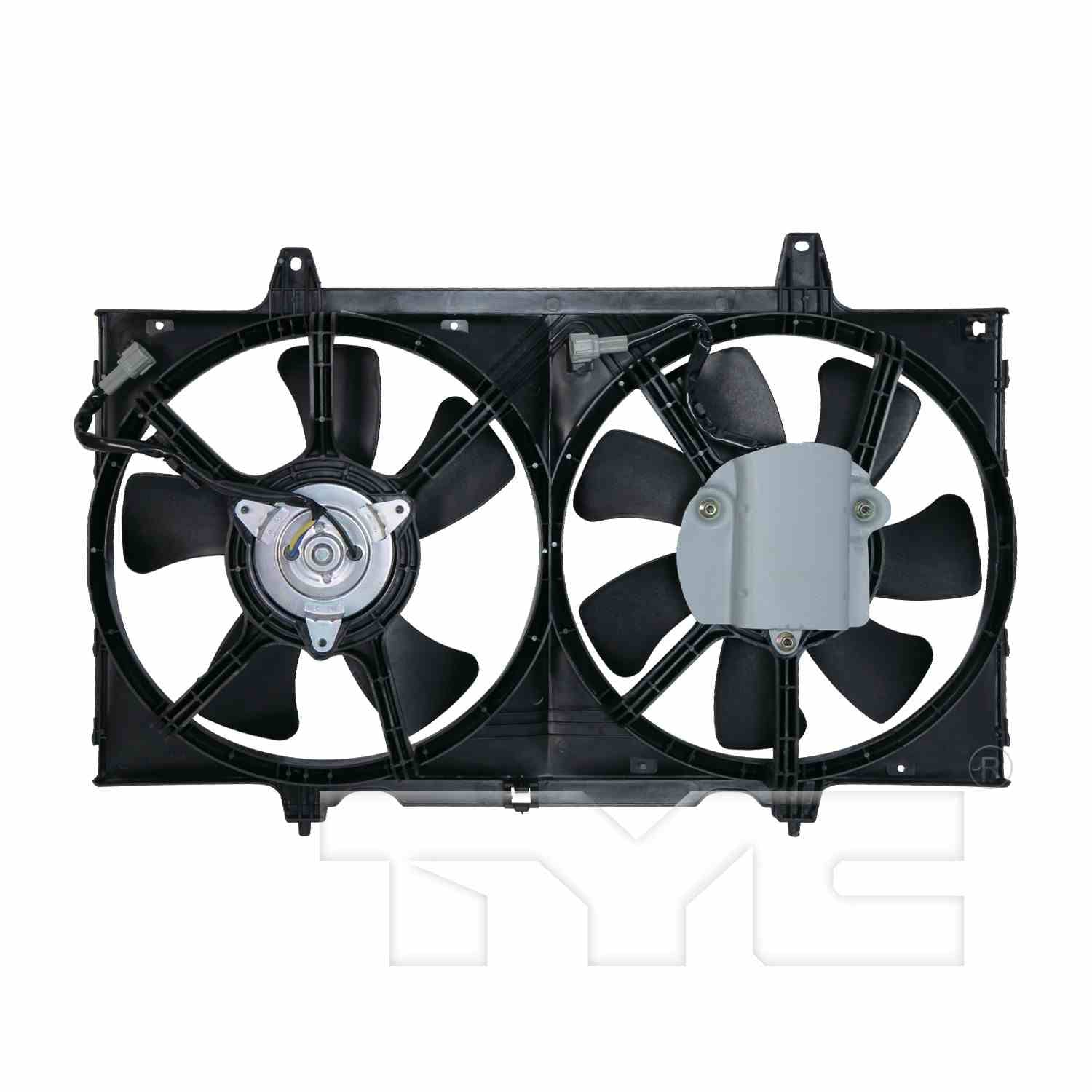 TYC Dual Radiator and Condenser Fan Assembly 620040