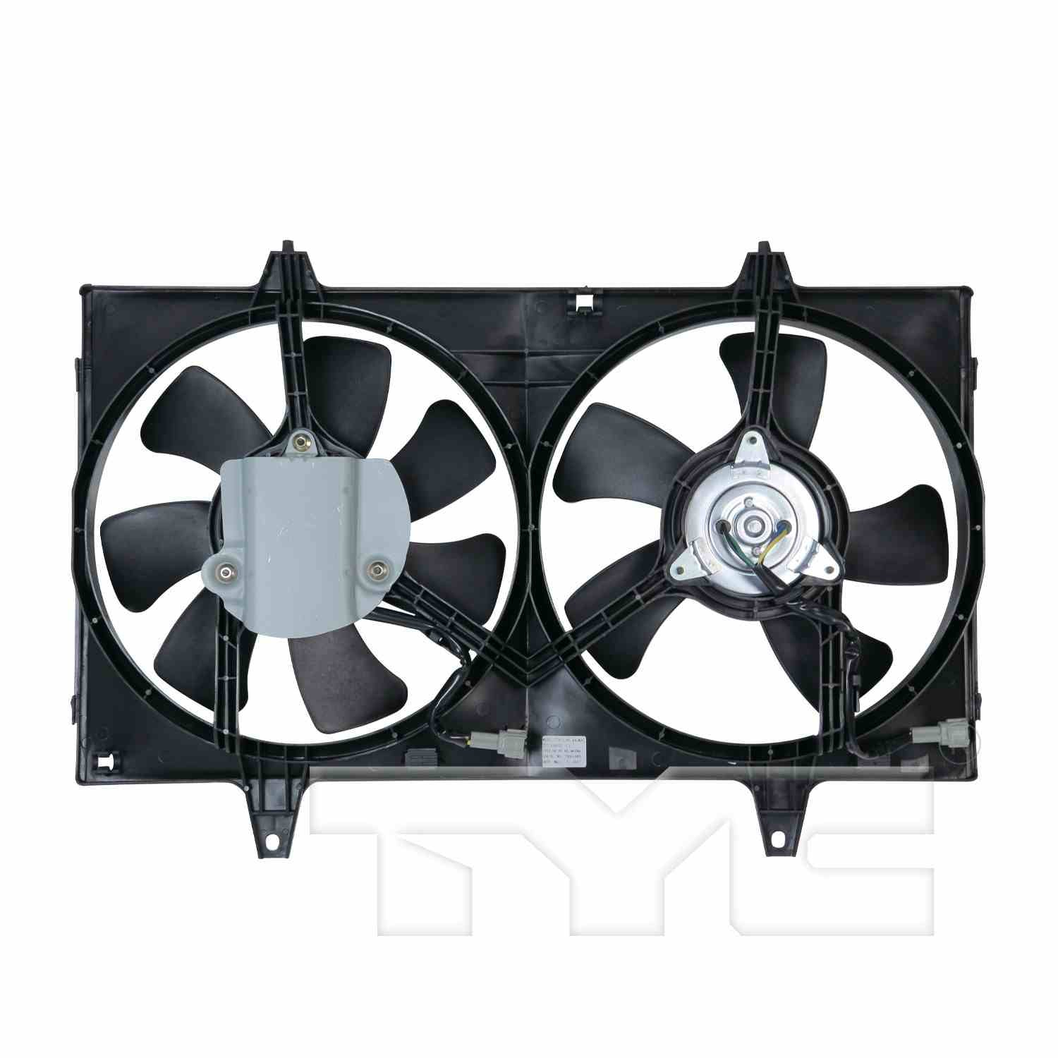 TYC Dual Radiator and Condenser Fan Assembly 620050