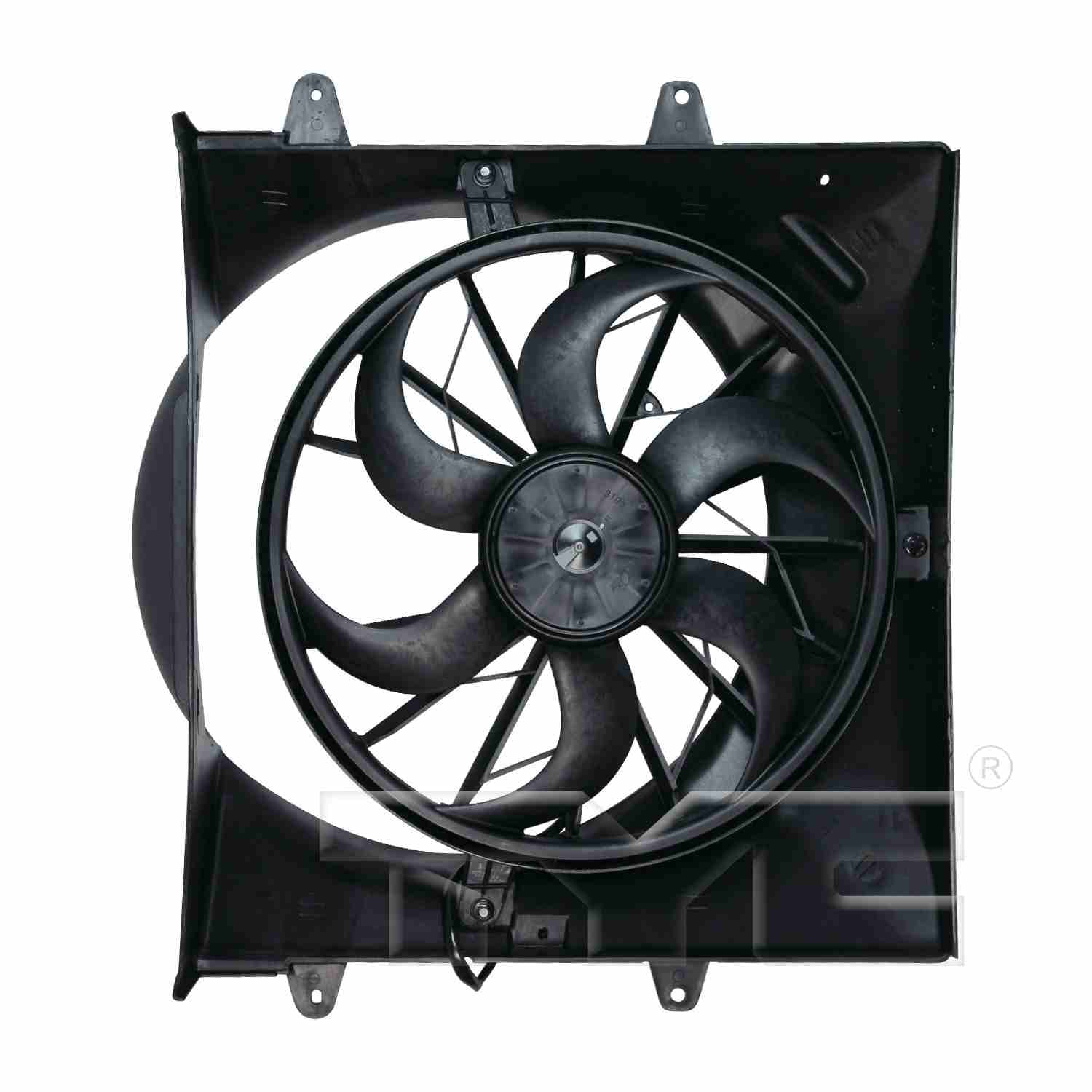 TYC Dual Radiator and Condenser Fan Assembly 620200