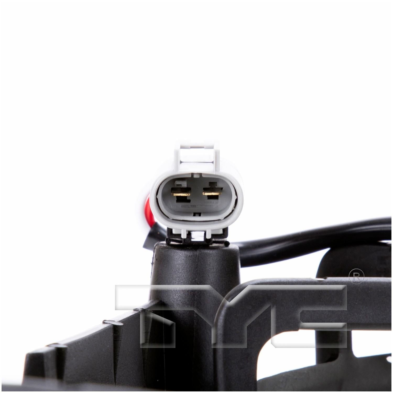 TYC Dual Radiator and Condenser Fan Assembly