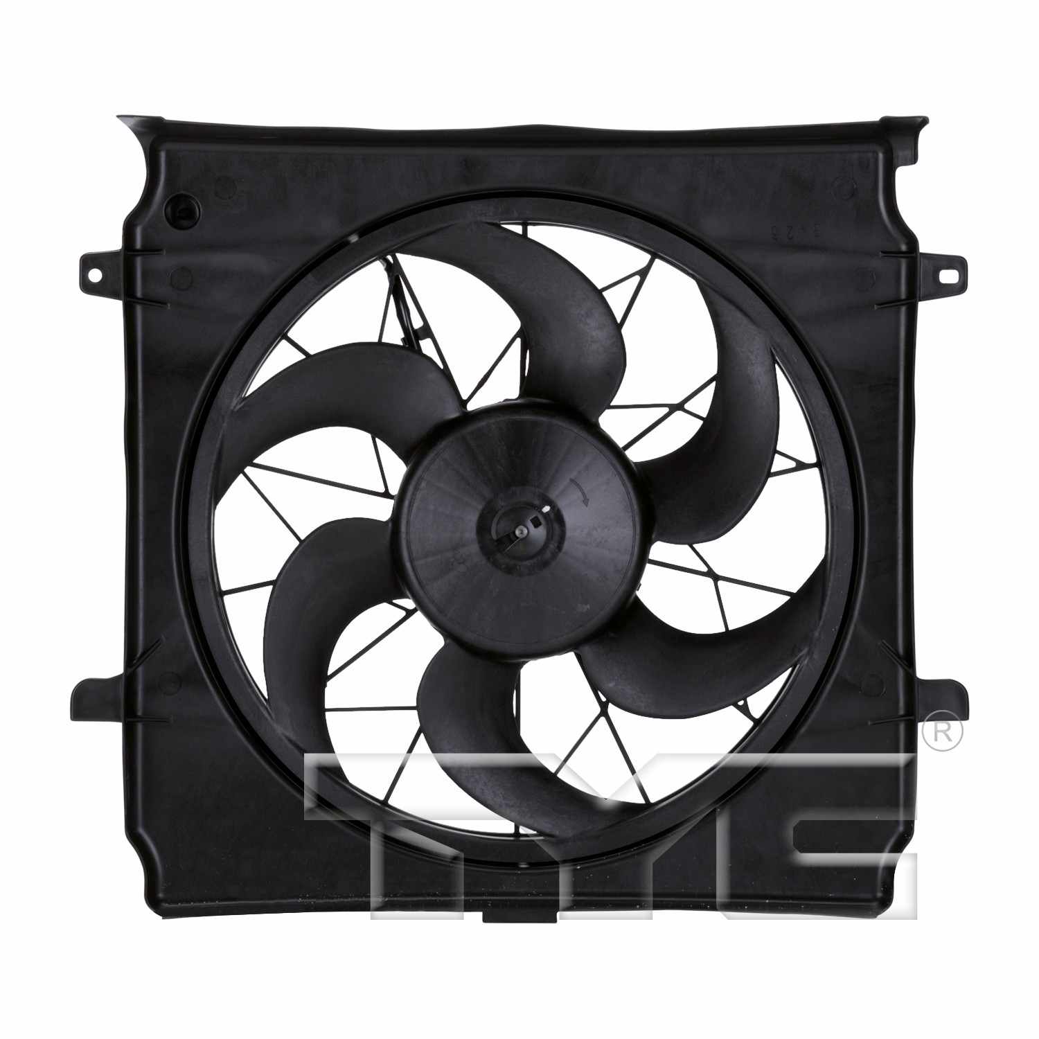 TYC Dual Radiator and Condenser Fan Assembly 620520