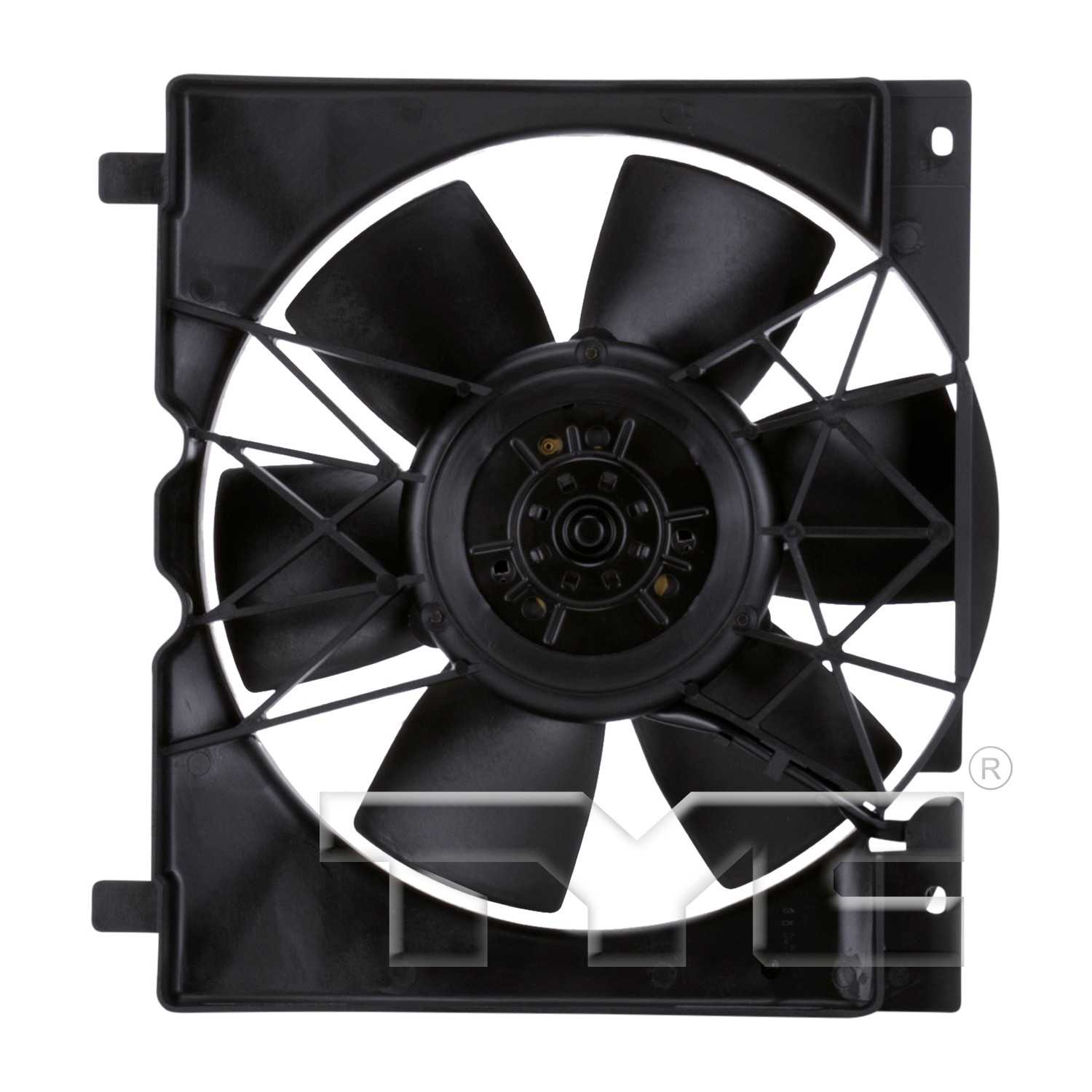 TYC Dual Radiator and Condenser Fan Assembly 620540