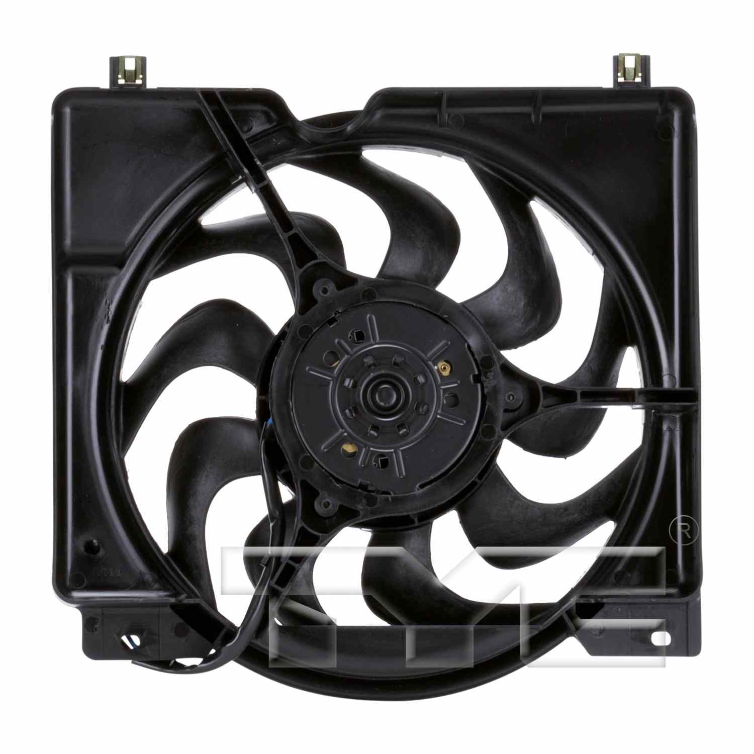TYC Dual Radiator and Condenser Fan Assembly 620550