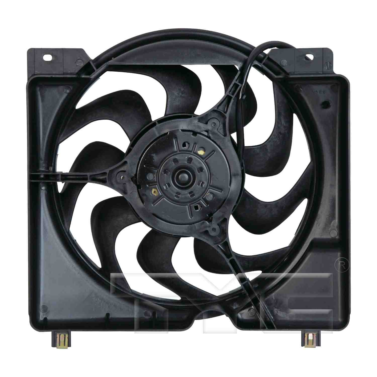 TYC Dual Radiator and Condenser Fan Assembly 620560