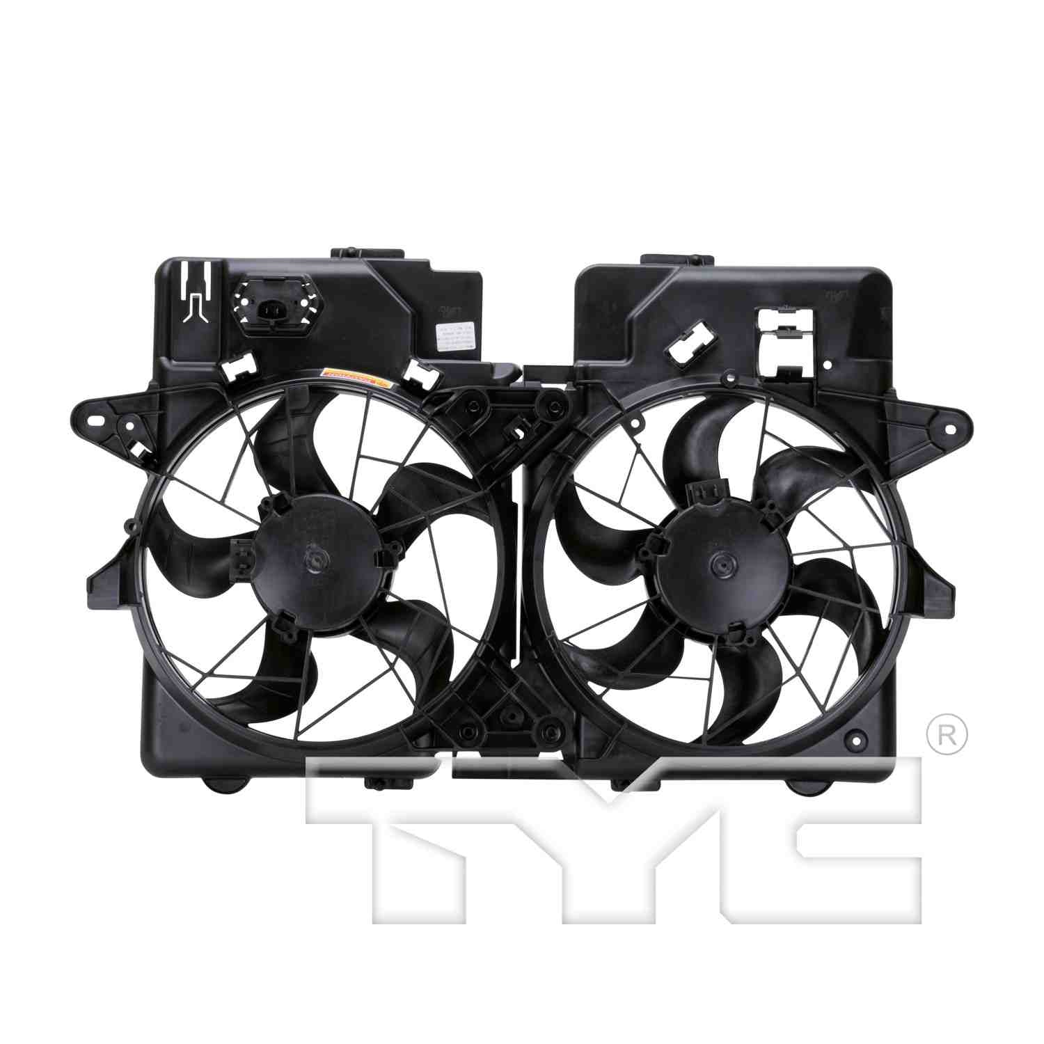 TYC Dual Radiator and Condenser Fan Assembly 620670