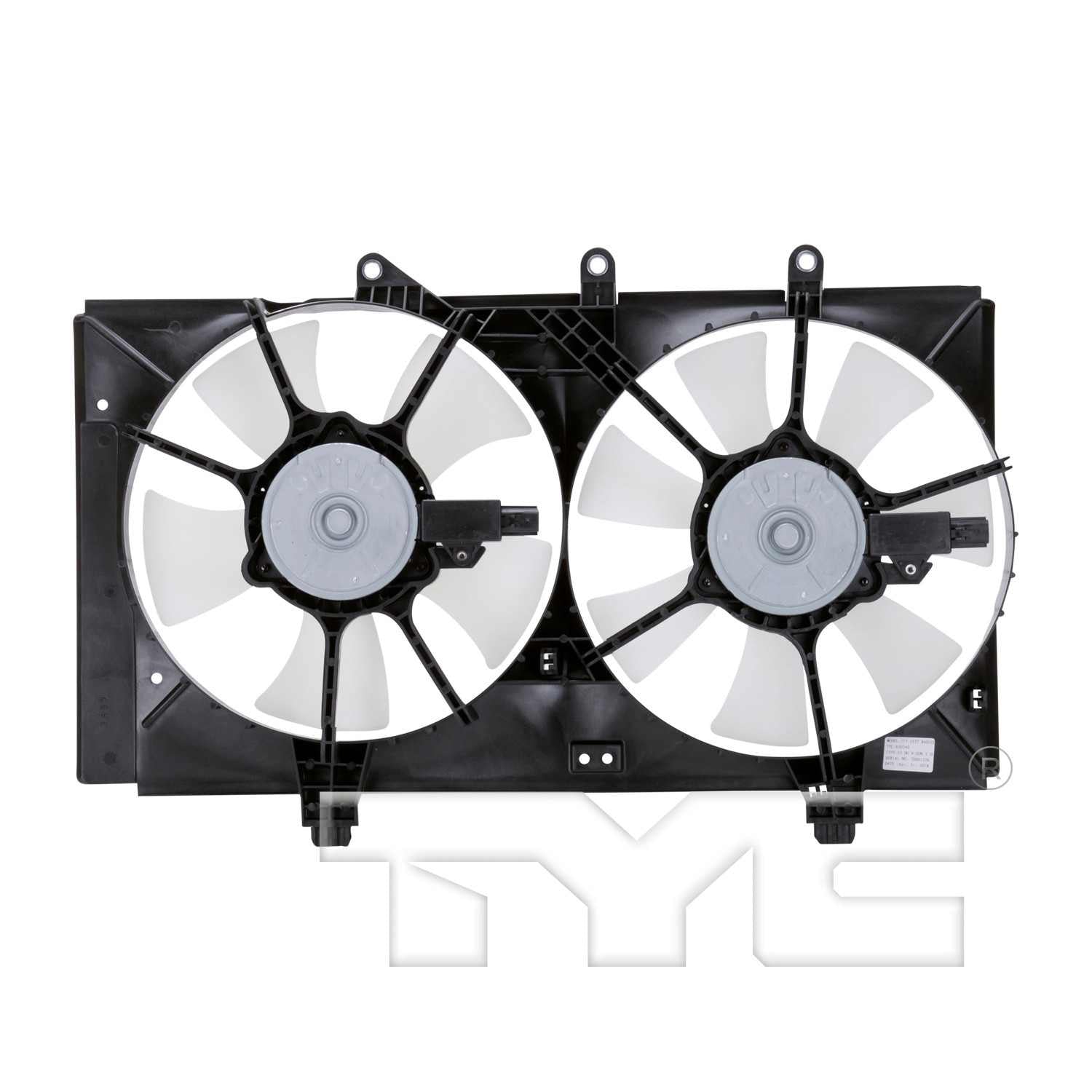 TYC Dual Radiator and Condenser Fan Assembly 620740