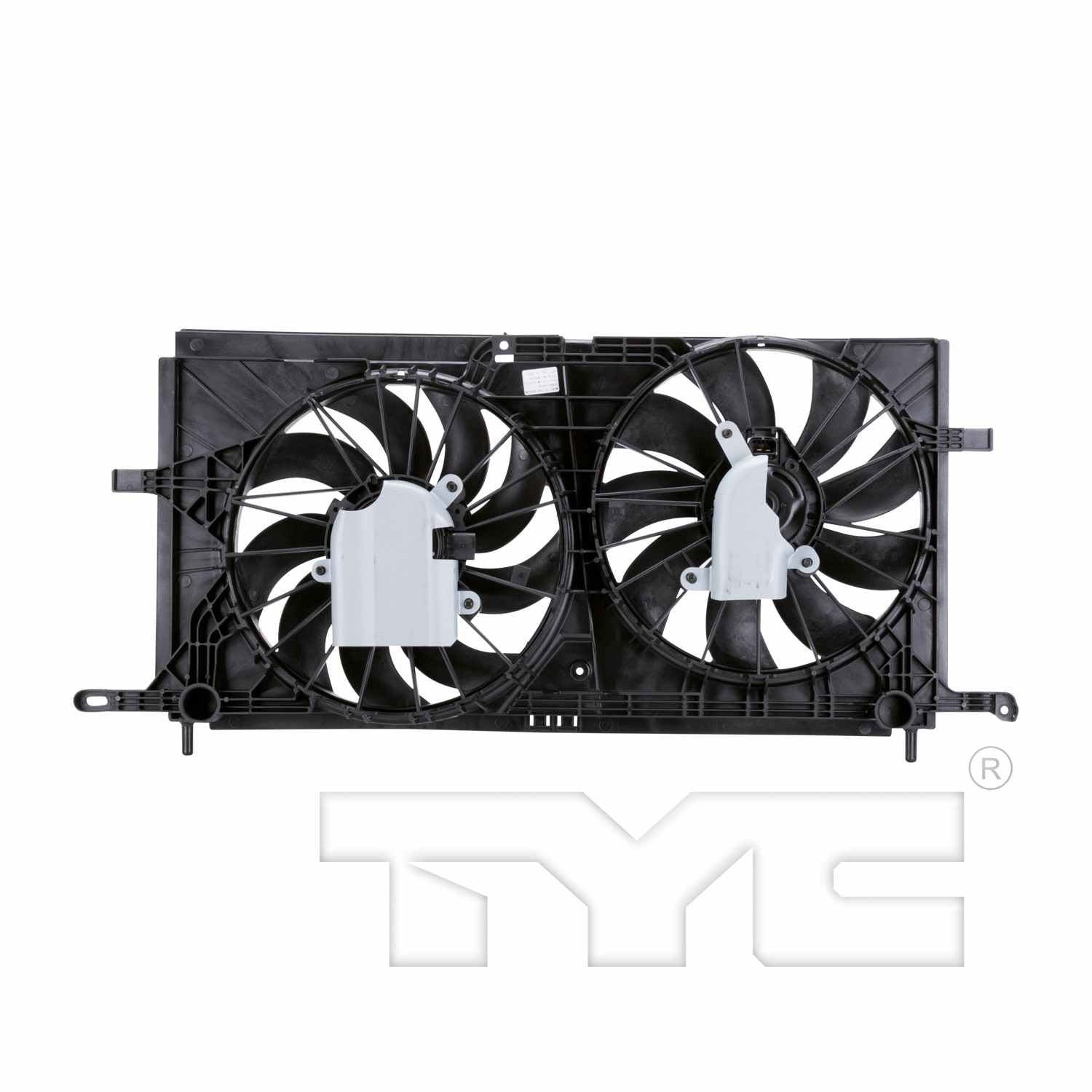 TYC Dual Radiator and Condenser Fan Assembly 620780