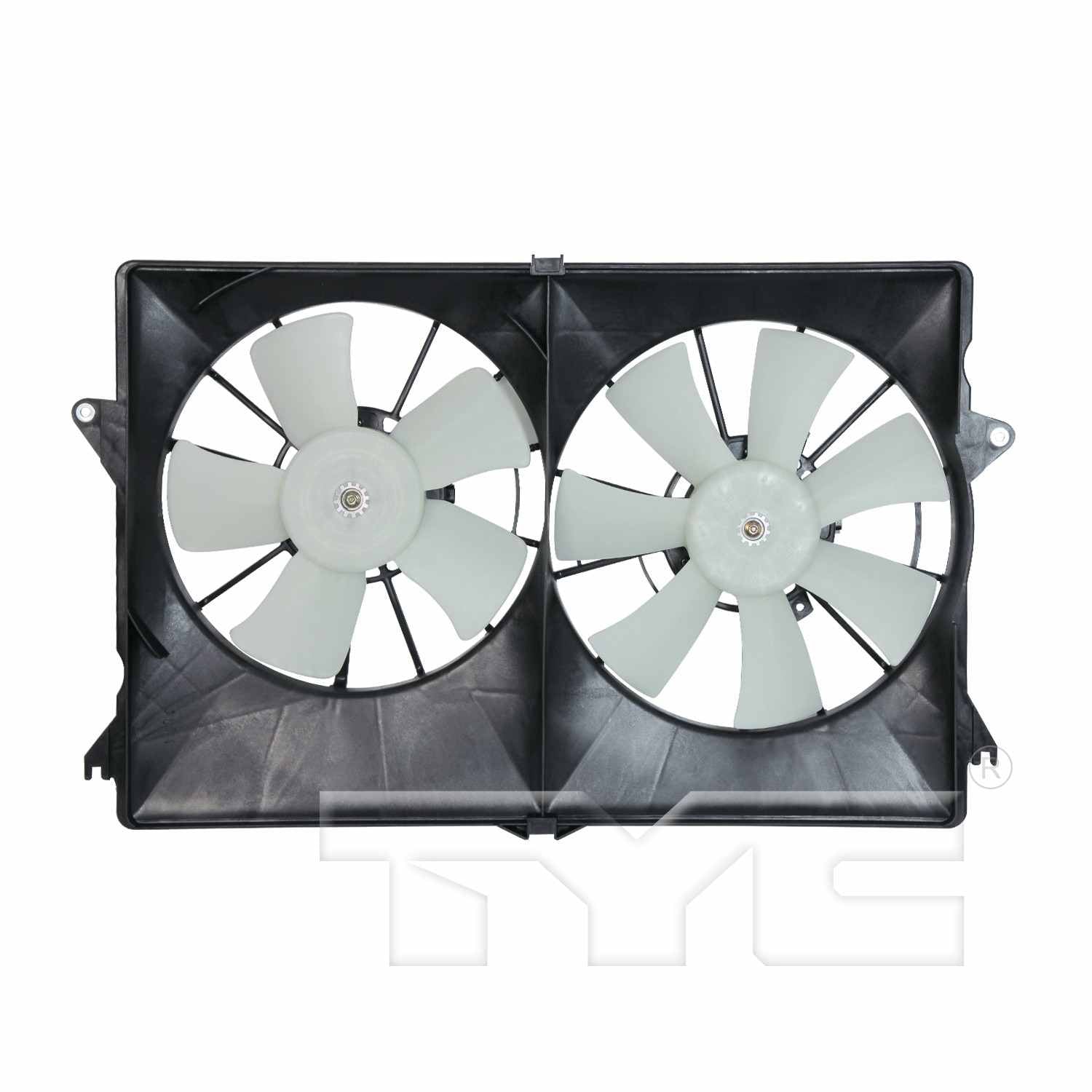 TYC Dual Radiator and Condenser Fan Assembly 620840