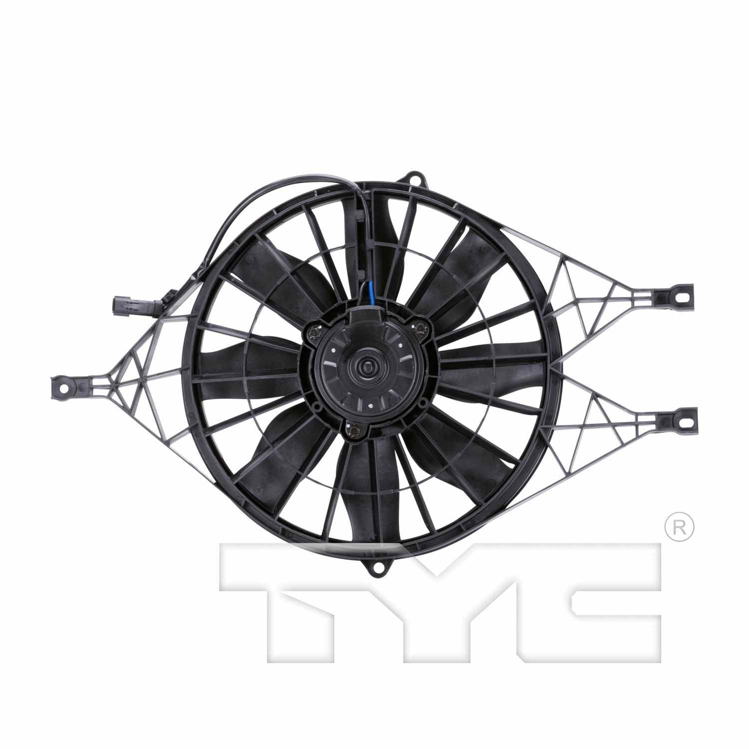 TYC Dual Radiator and Condenser Fan Assembly 620880