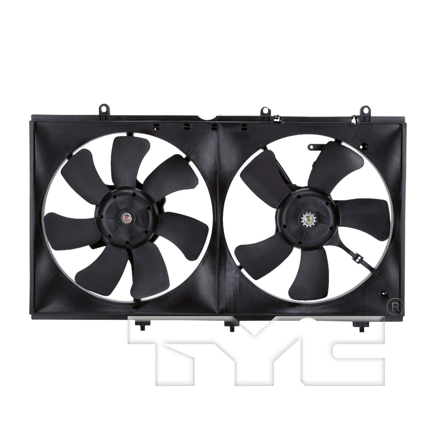 TYC Dual Radiator and Condenser Fan Assembly 620930