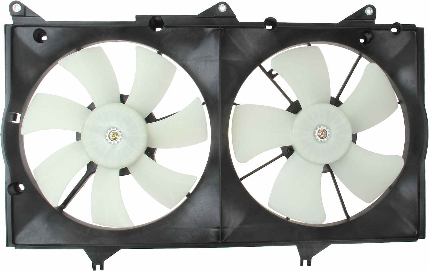 TYC Dual Radiator and Condenser Fan Assembly 621060