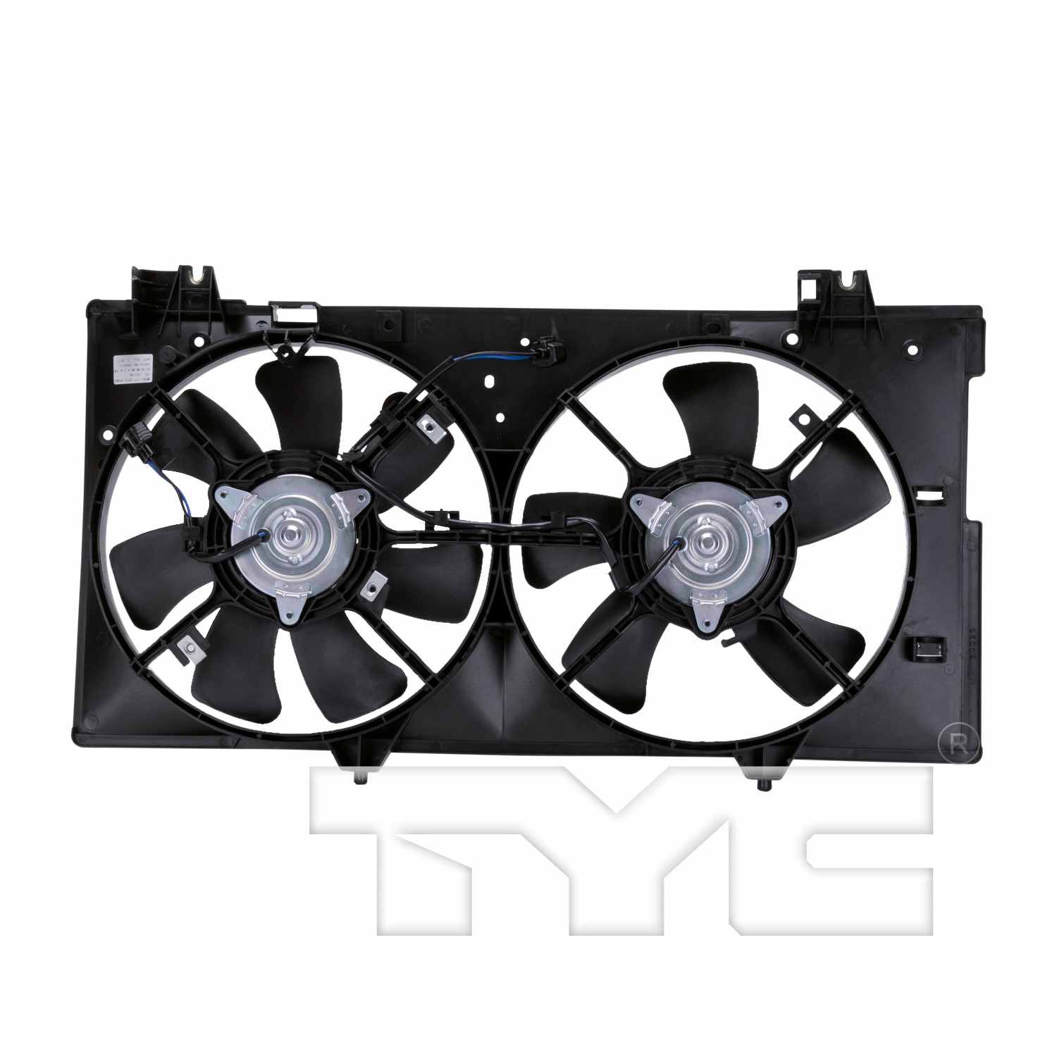 TYC Dual Radiator and Condenser Fan Assembly 621180