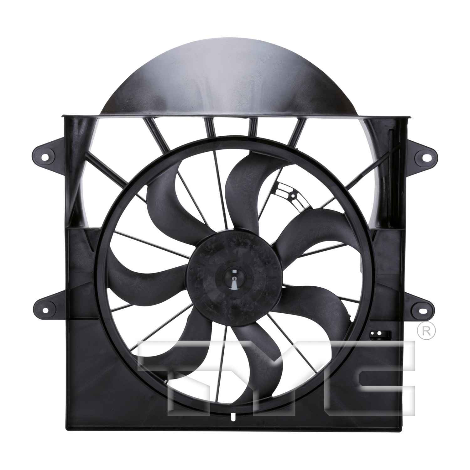 TYC Dual Radiator and Condenser Fan Assembly 621220
