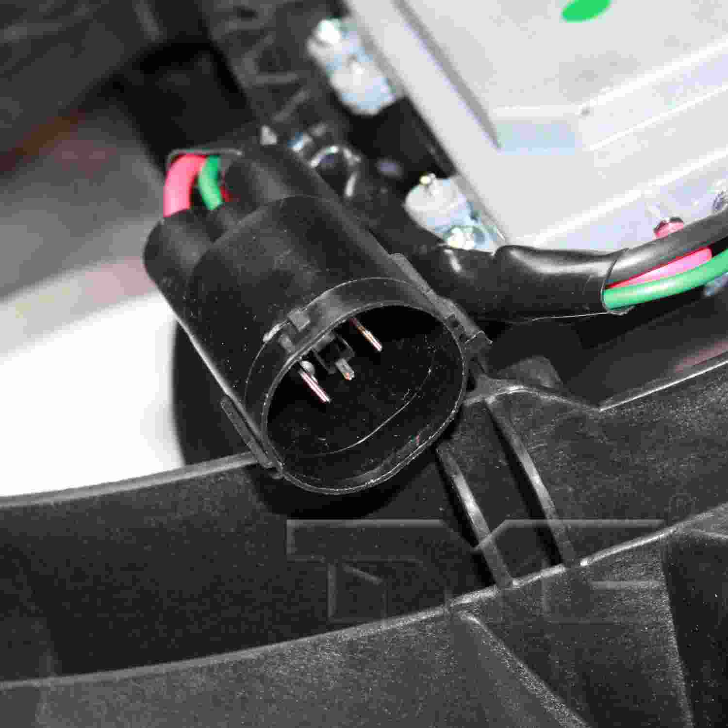 TYC Dual Radiator and Condenser Fan Assembly 621380CU