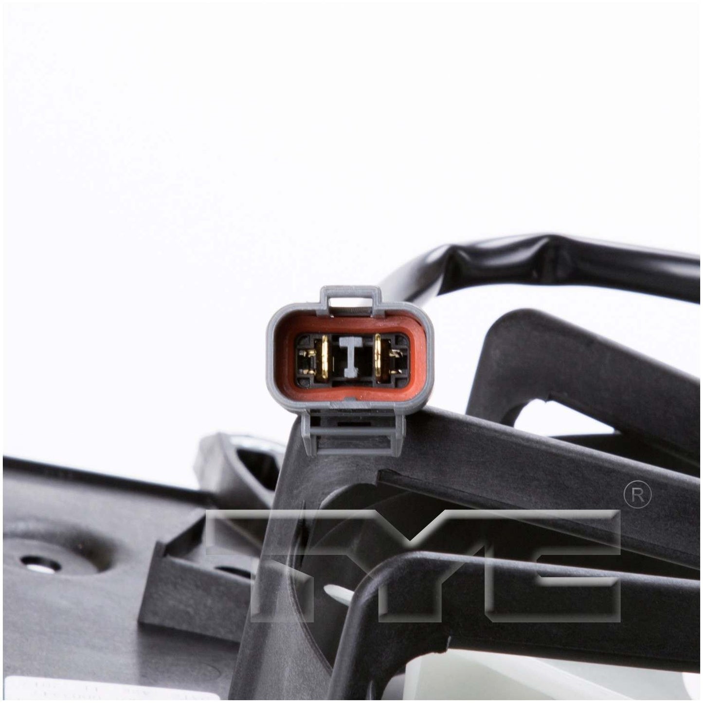 TYC Dual Radiator and Condenser Fan Assembly