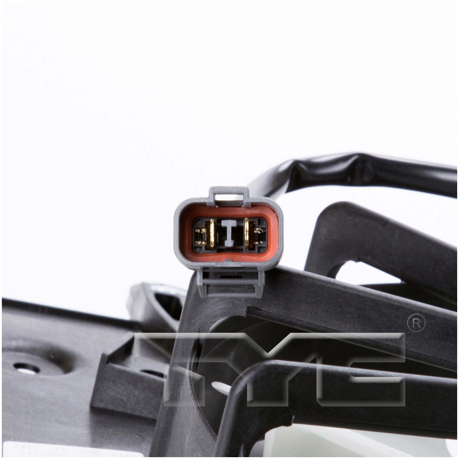 TYC Dual Radiator and Condenser Fan Assembly