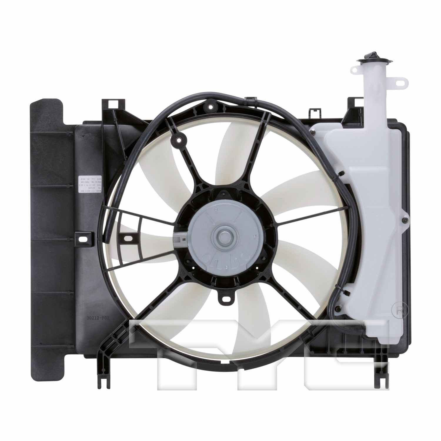 TYC Dual Radiator and Condenser Fan Assembly 621620