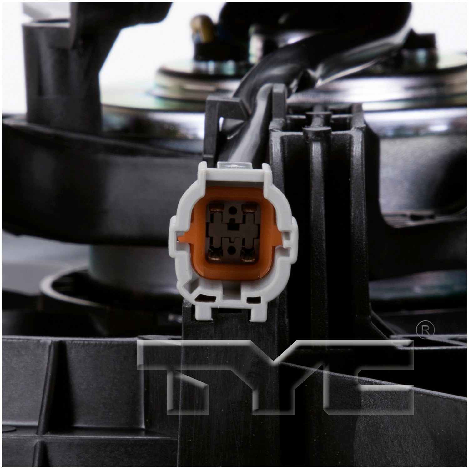 TYC Dual Radiator and Condenser Fan Assembly