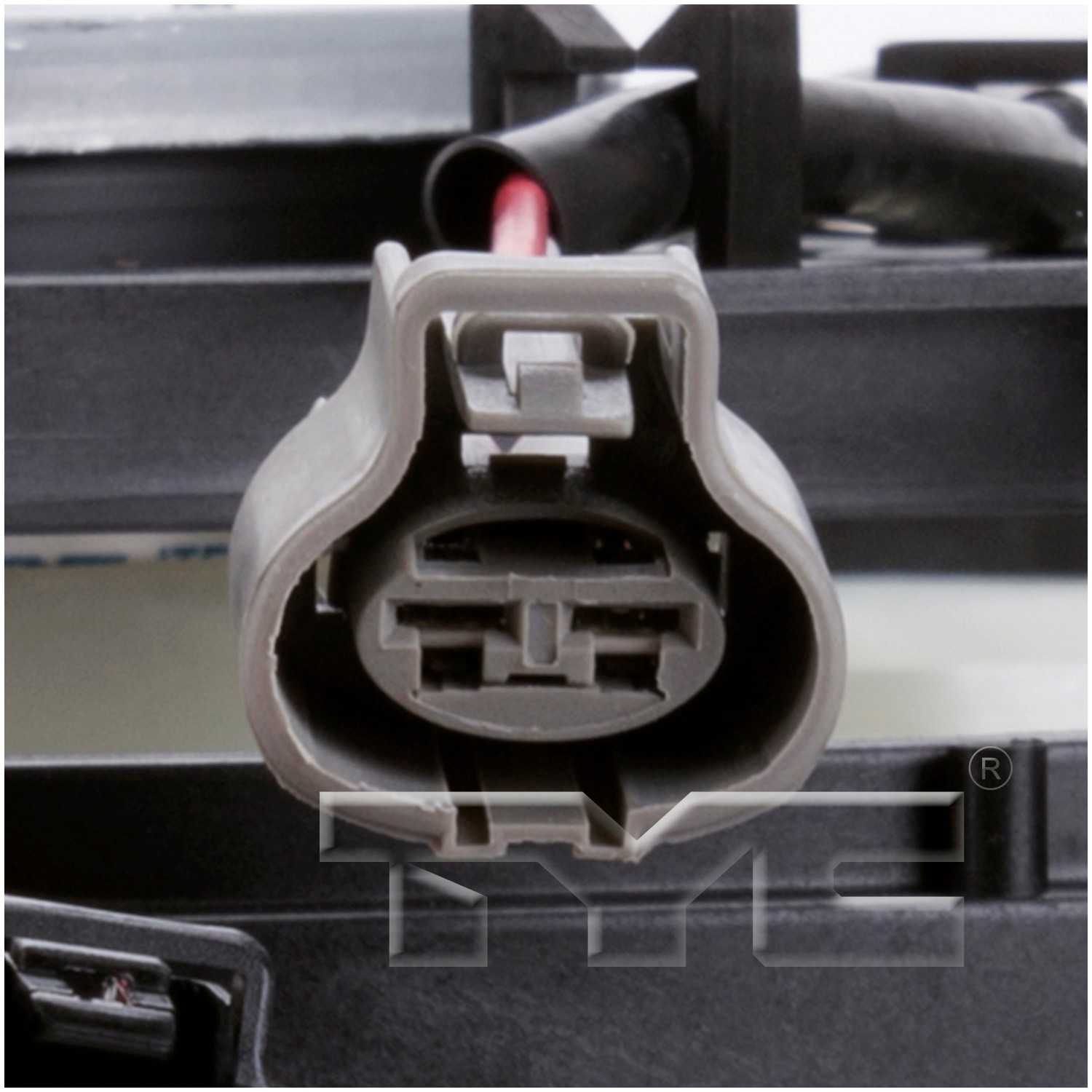 TYC Dual Radiator and Condenser Fan Assembly 622000