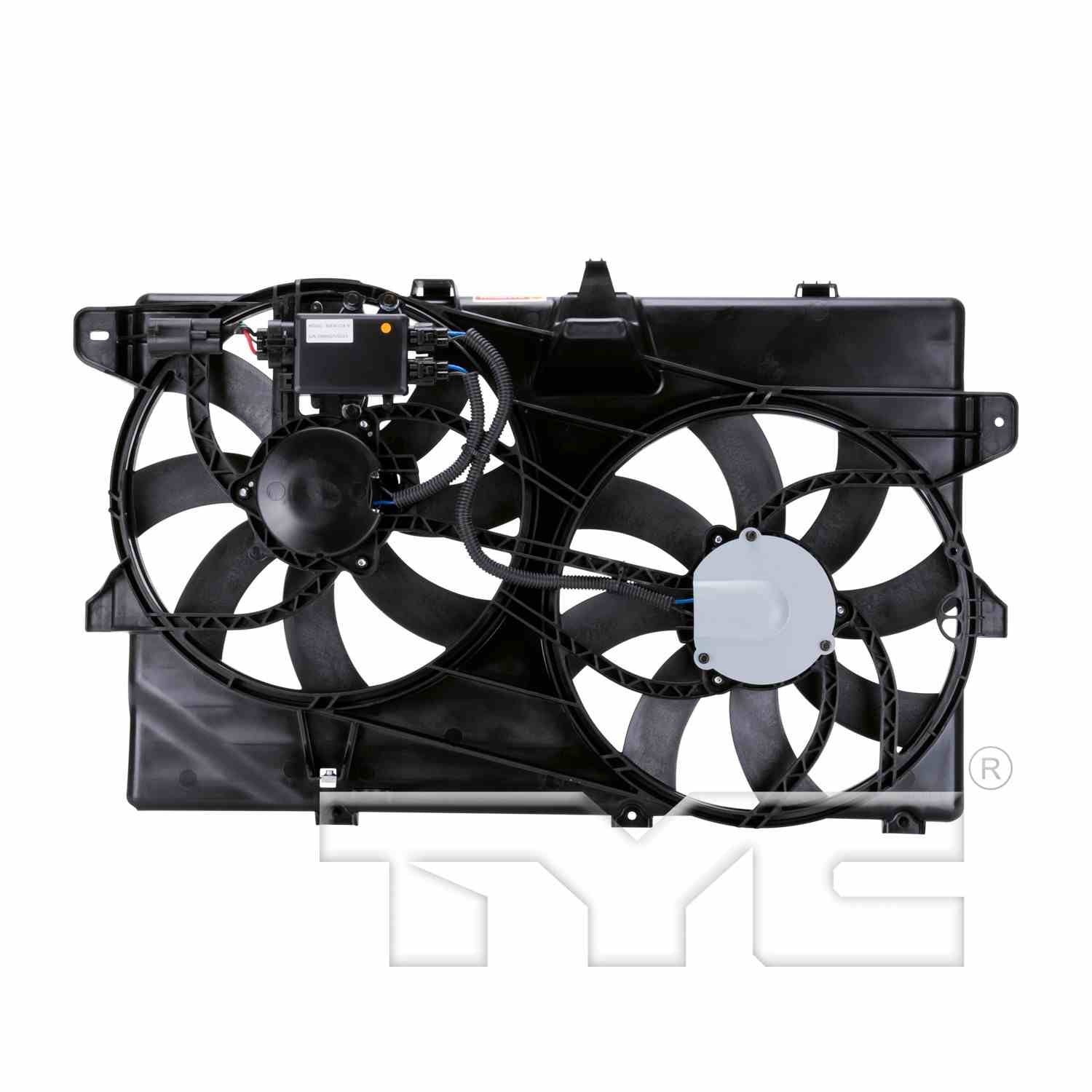 TYC Dual Radiator and Condenser Fan Assembly 622030