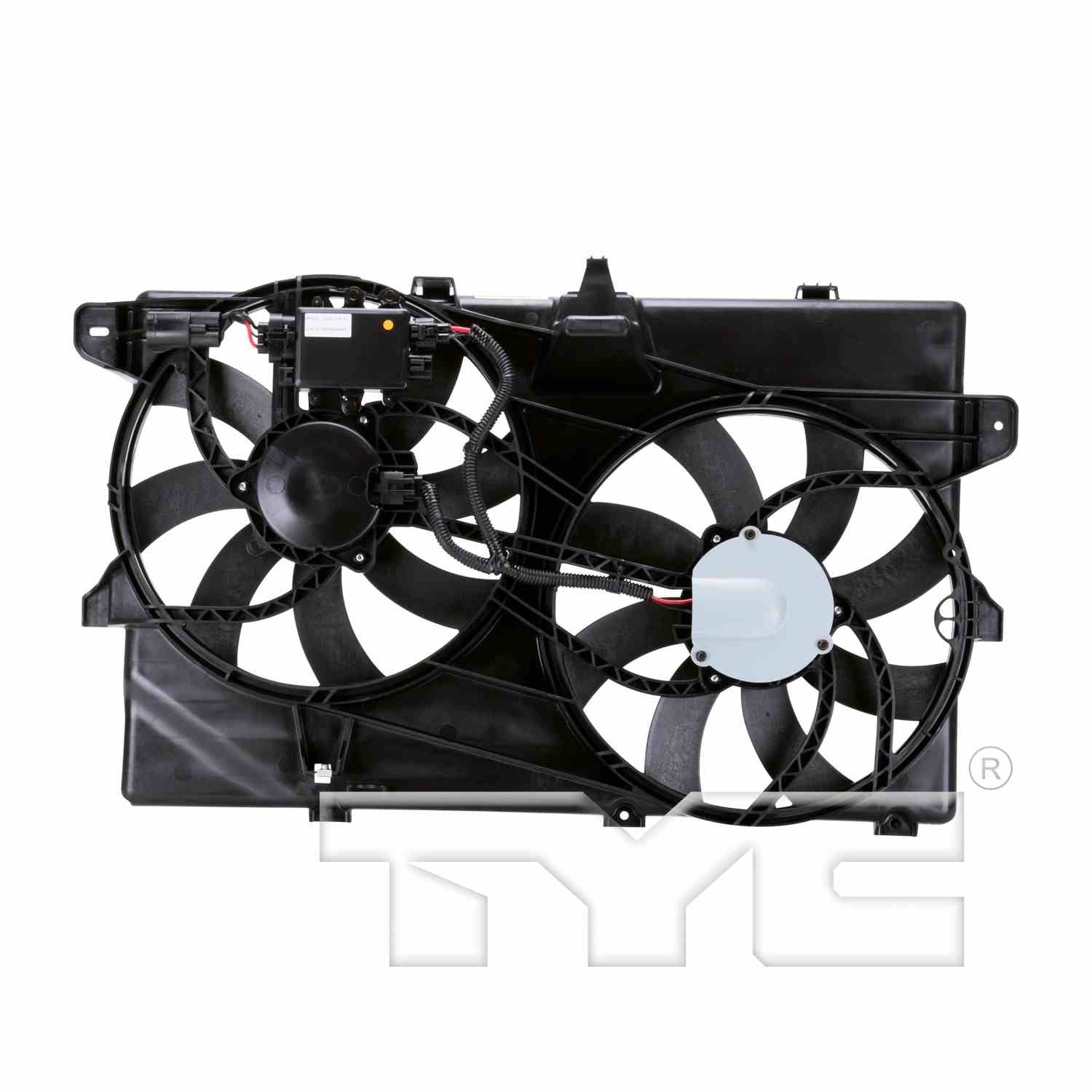 TYC Dual Radiator and Condenser Fan Assembly 622040